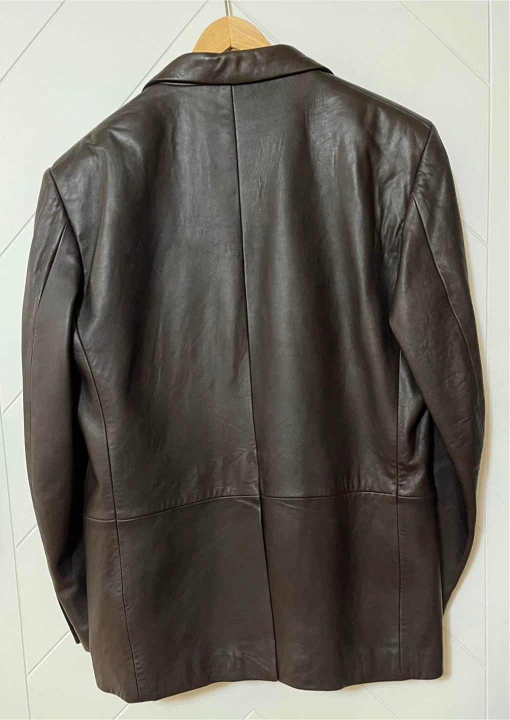 Banana Republic Brown Leather Blazer - photo 2