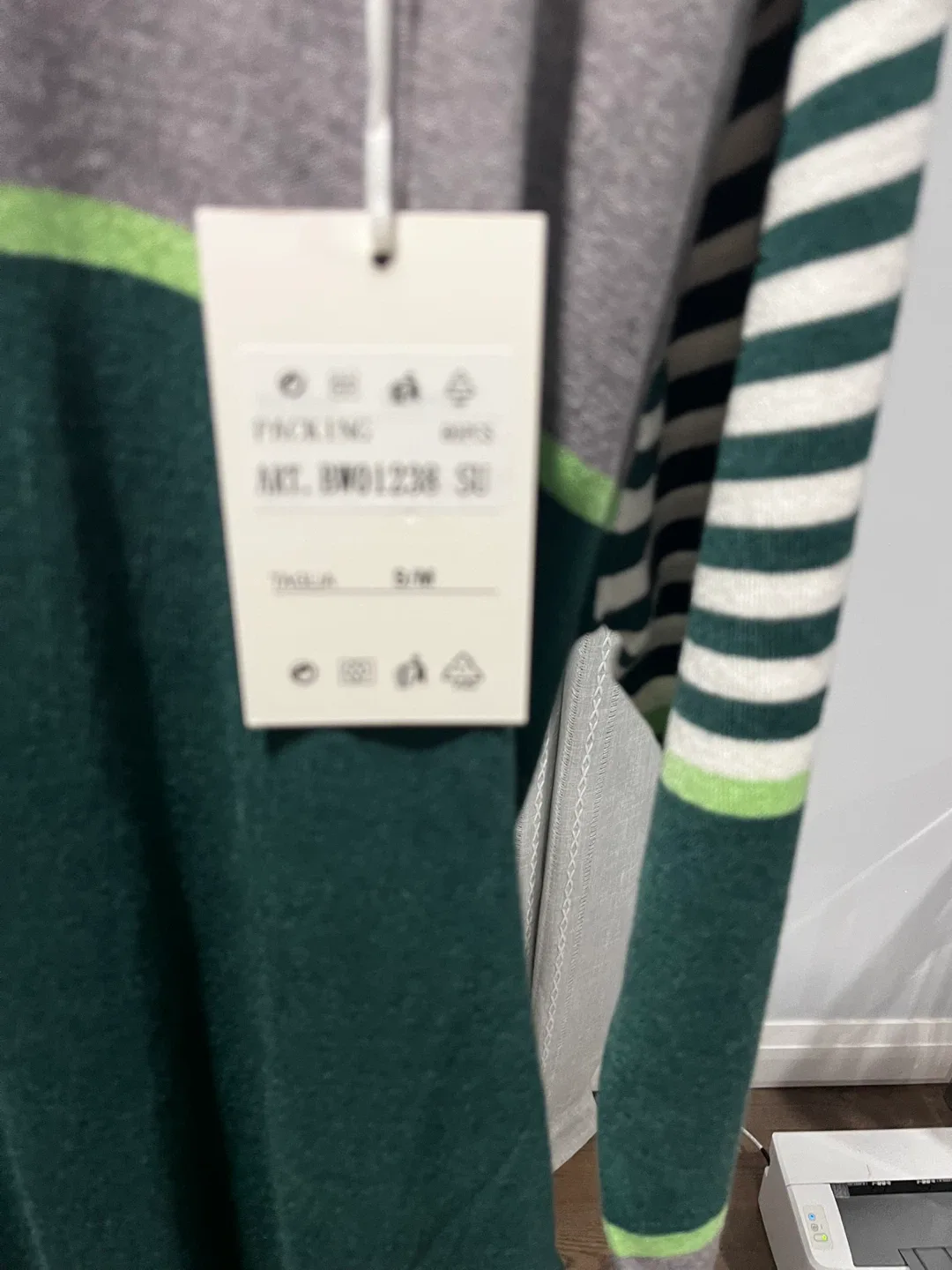 Striped Knit Dress - Size S/M image indicator(3)