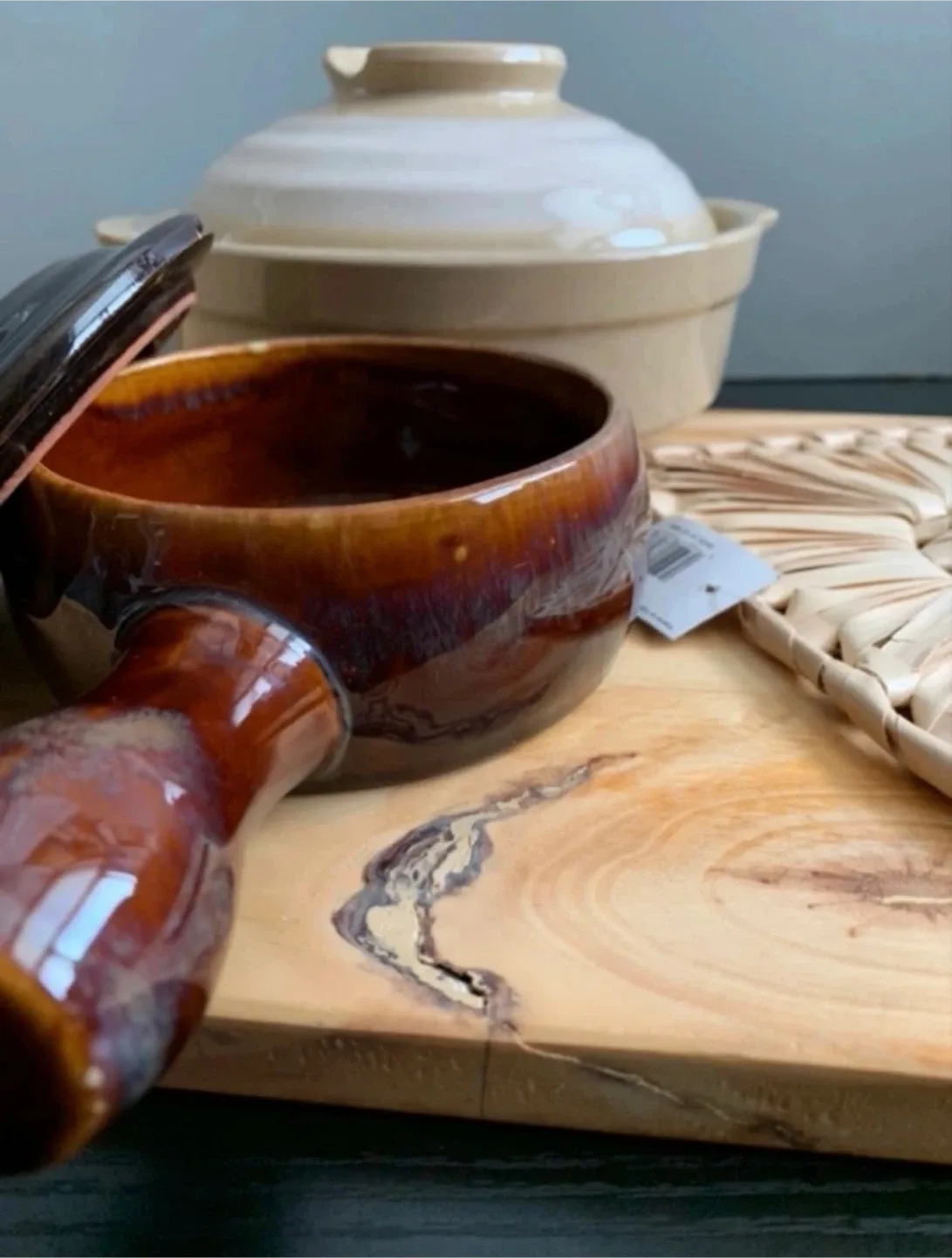 🆕Ceramic Clay Pot  & Soup bowl set image indicator(6)