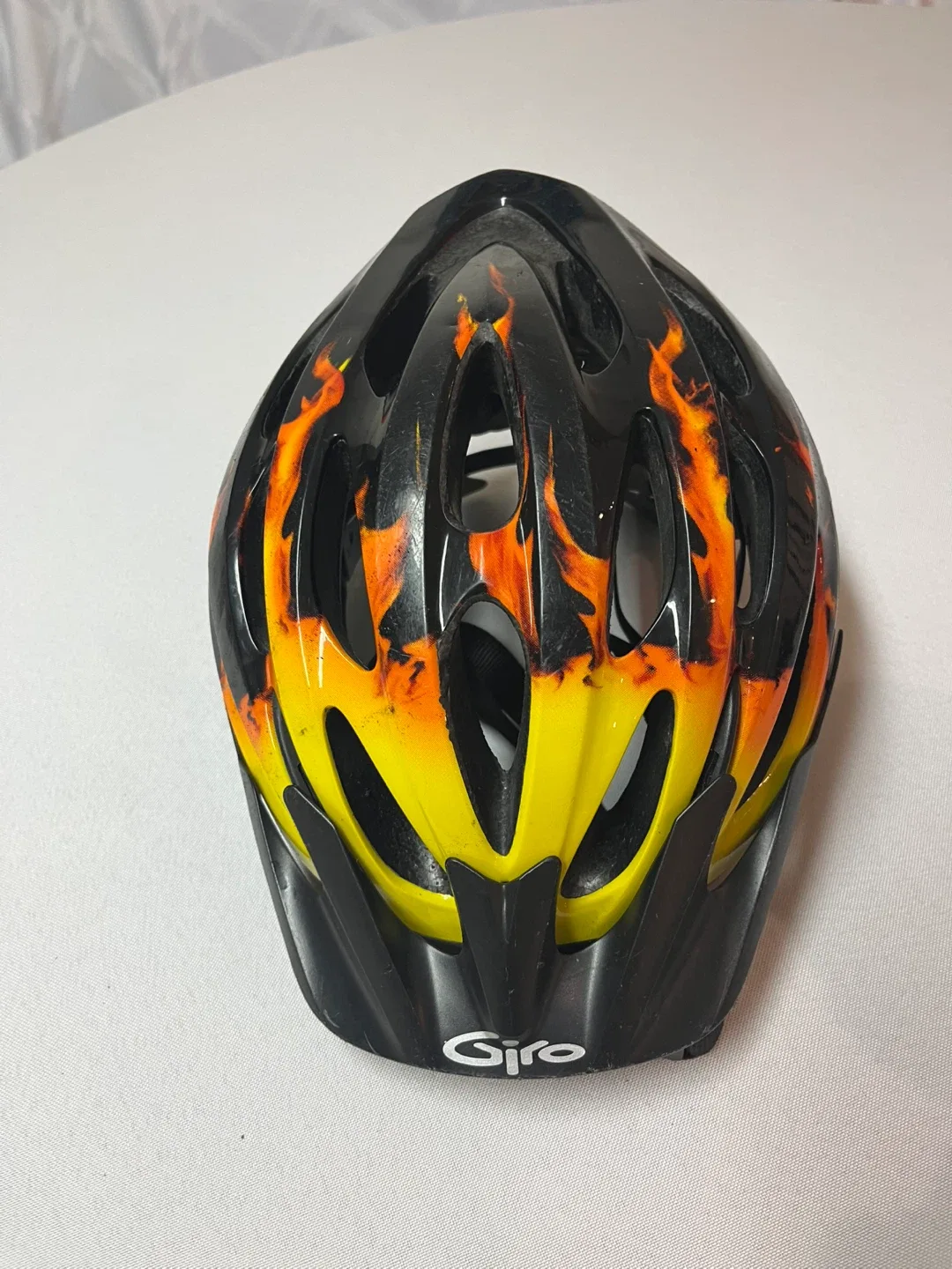 Boys Bike Helmet - Flame Design - ages 5-12 - Giro thumbnail