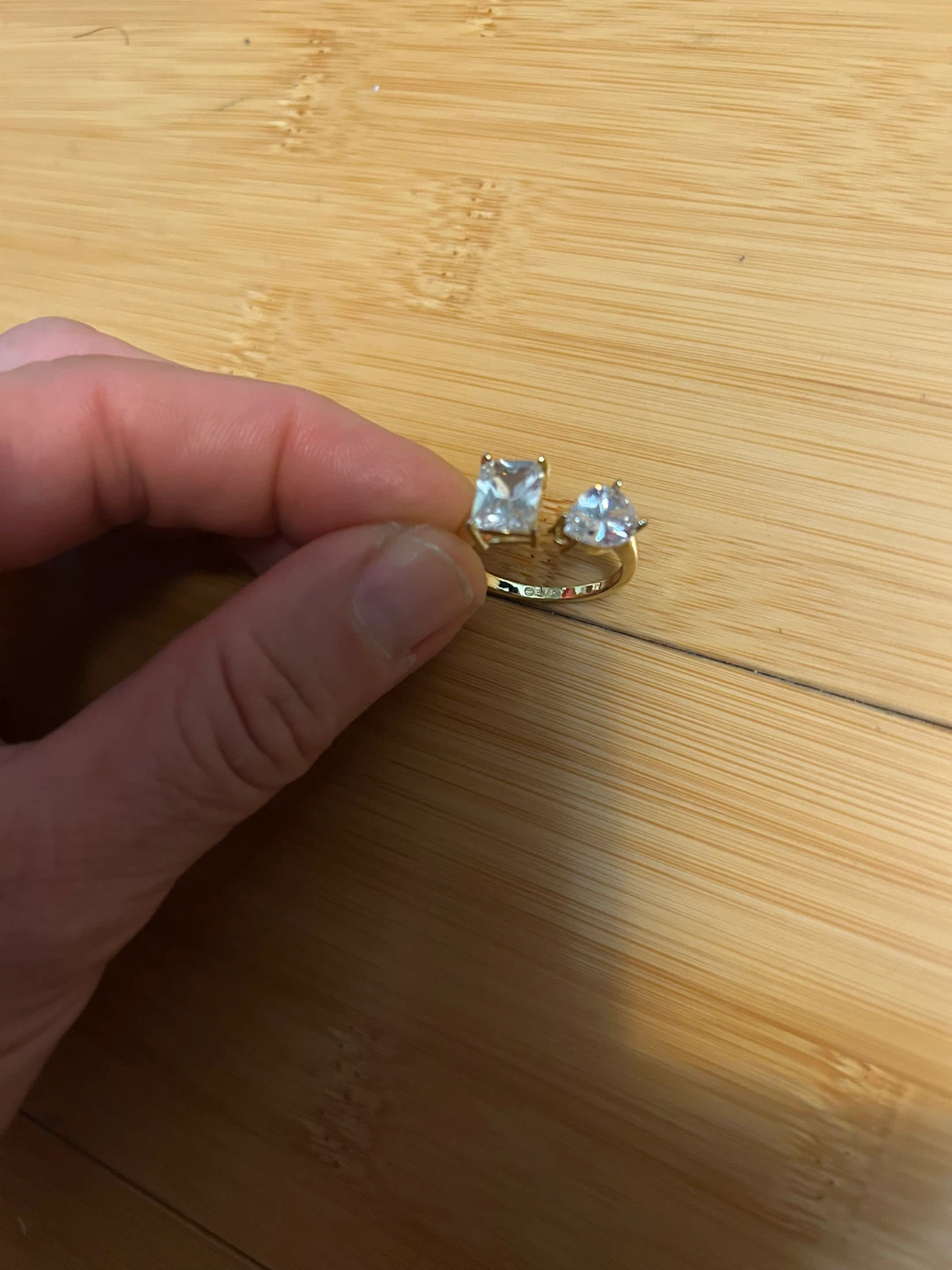 Gold Ring with Gemstones