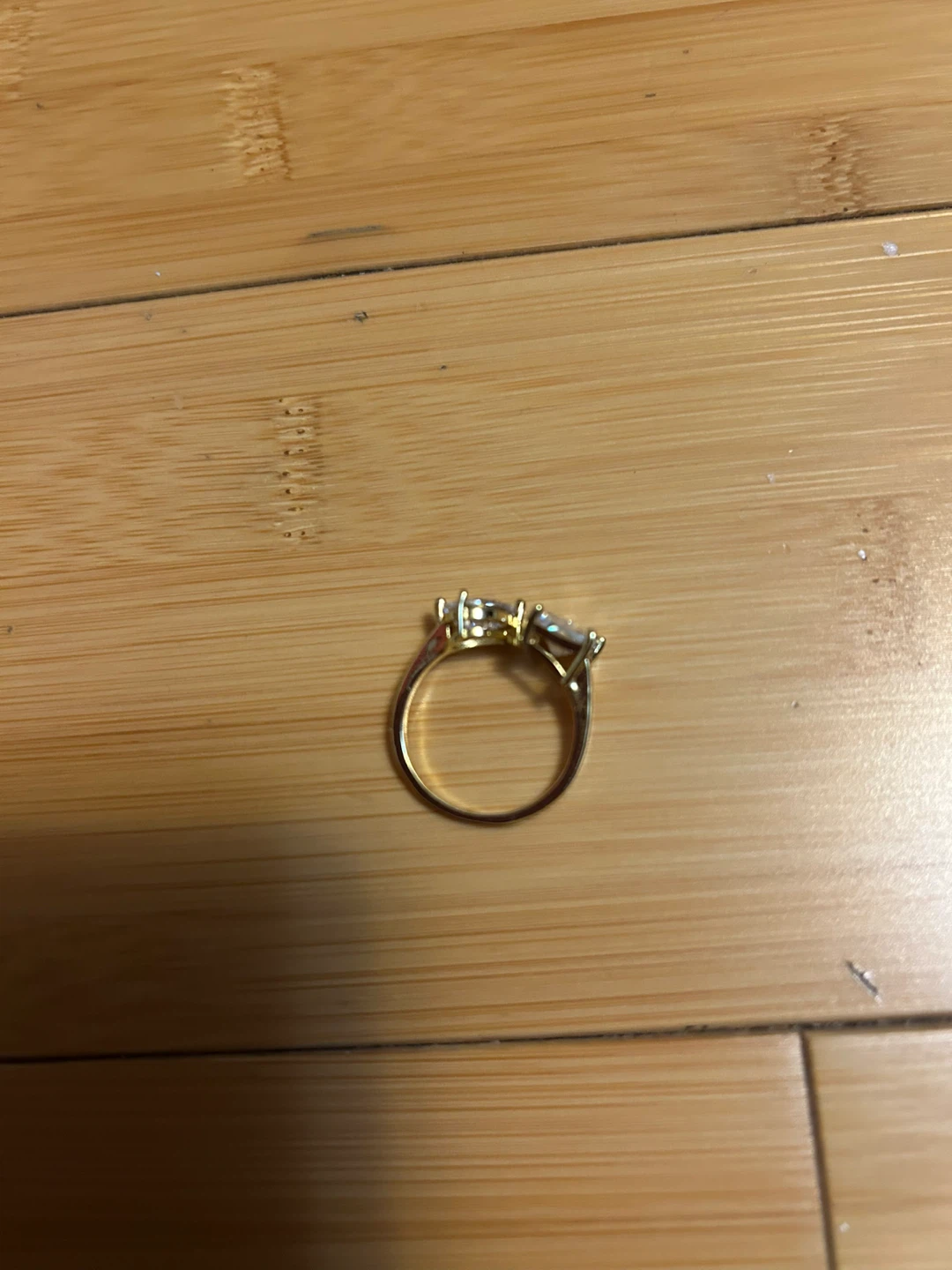 Gold Ring with Gemstones - photo 4