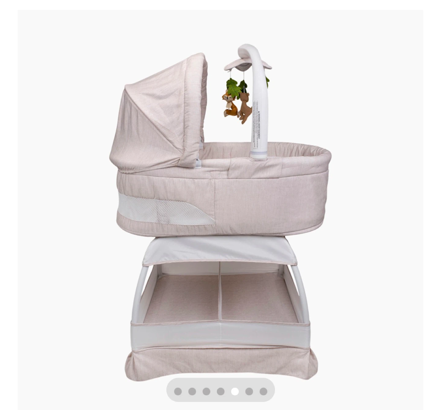 Delta Children Smooth Swivel Bassinet