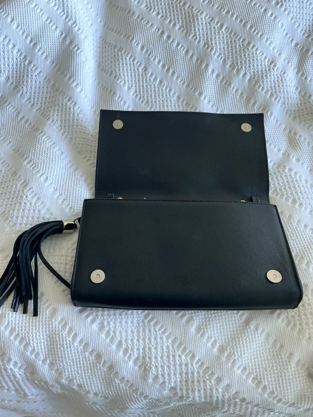 Valentino Black Leather clutch Bag - photo 2
