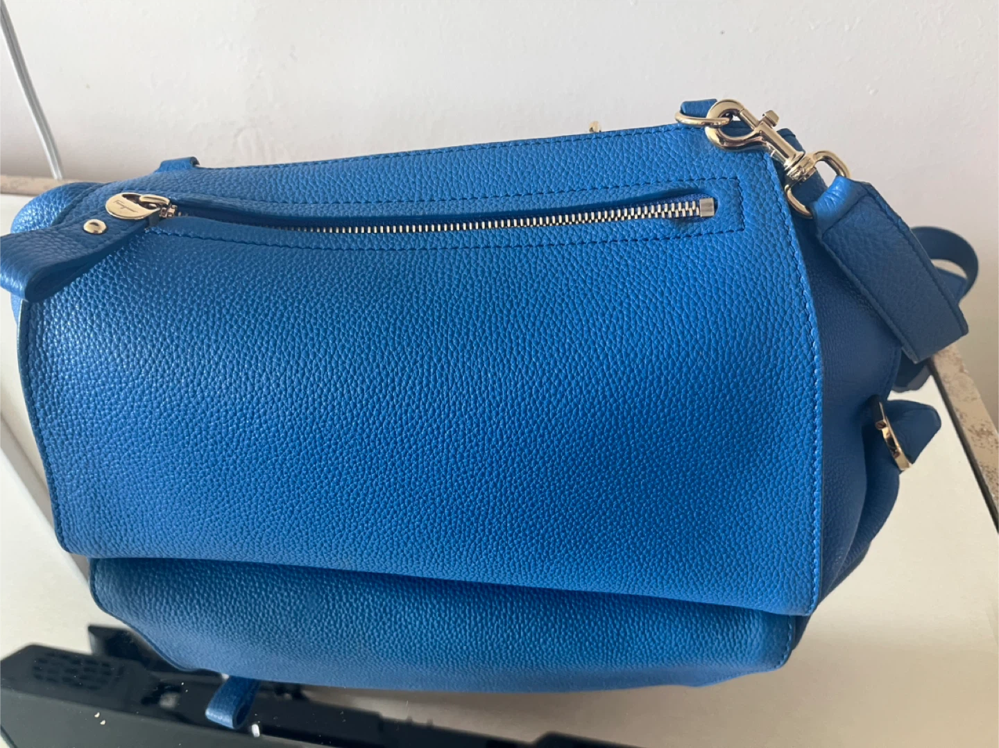 Salvatore Ferragamo Blue Leather Handbag - photo 3