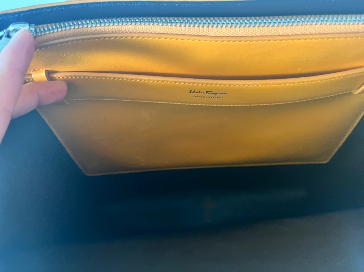 Salvatore Ferragamo Leather Tote Bag - photo 4