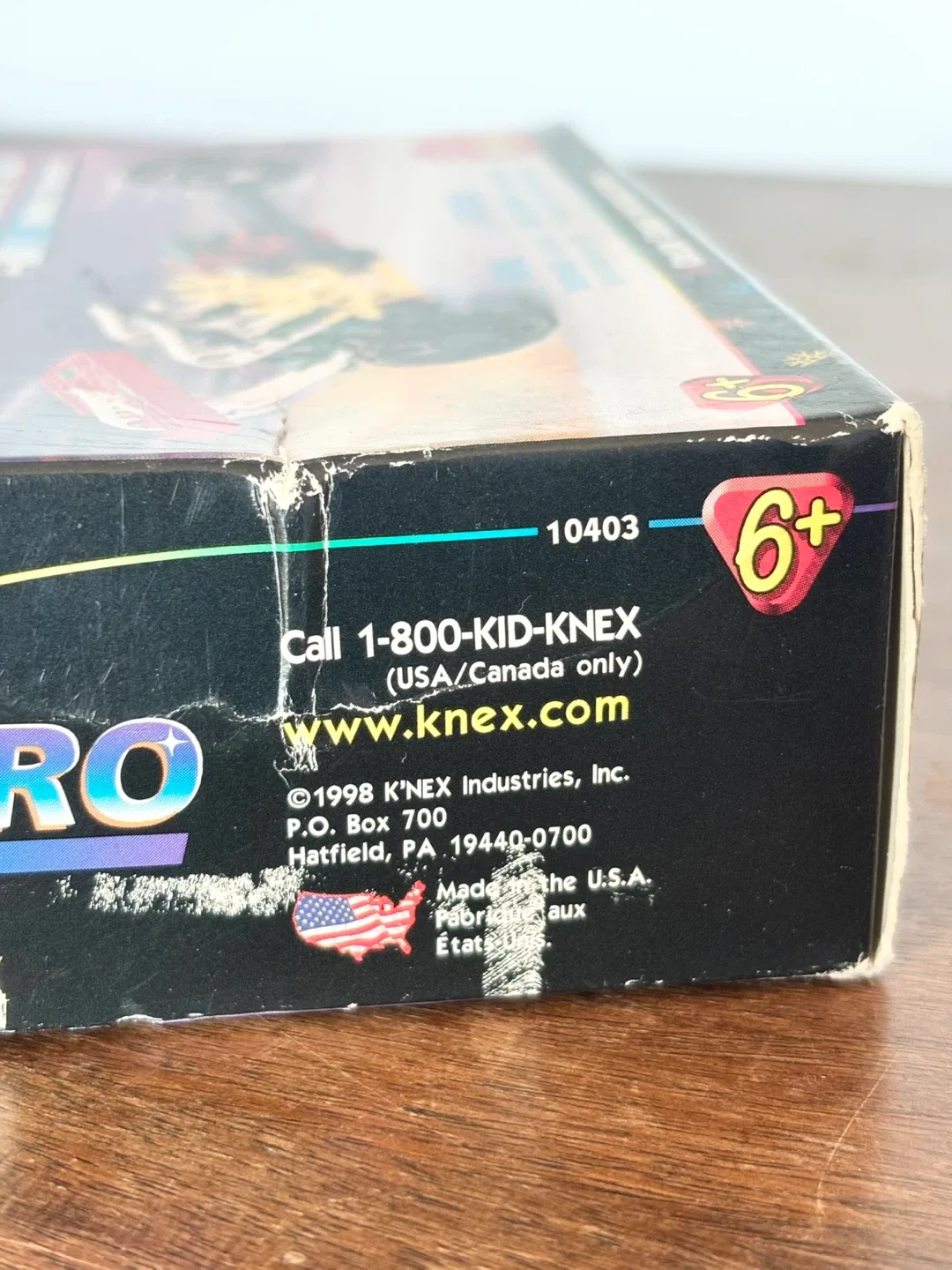 Vintage brand new unopened knex team nitro build set image indicator(3)