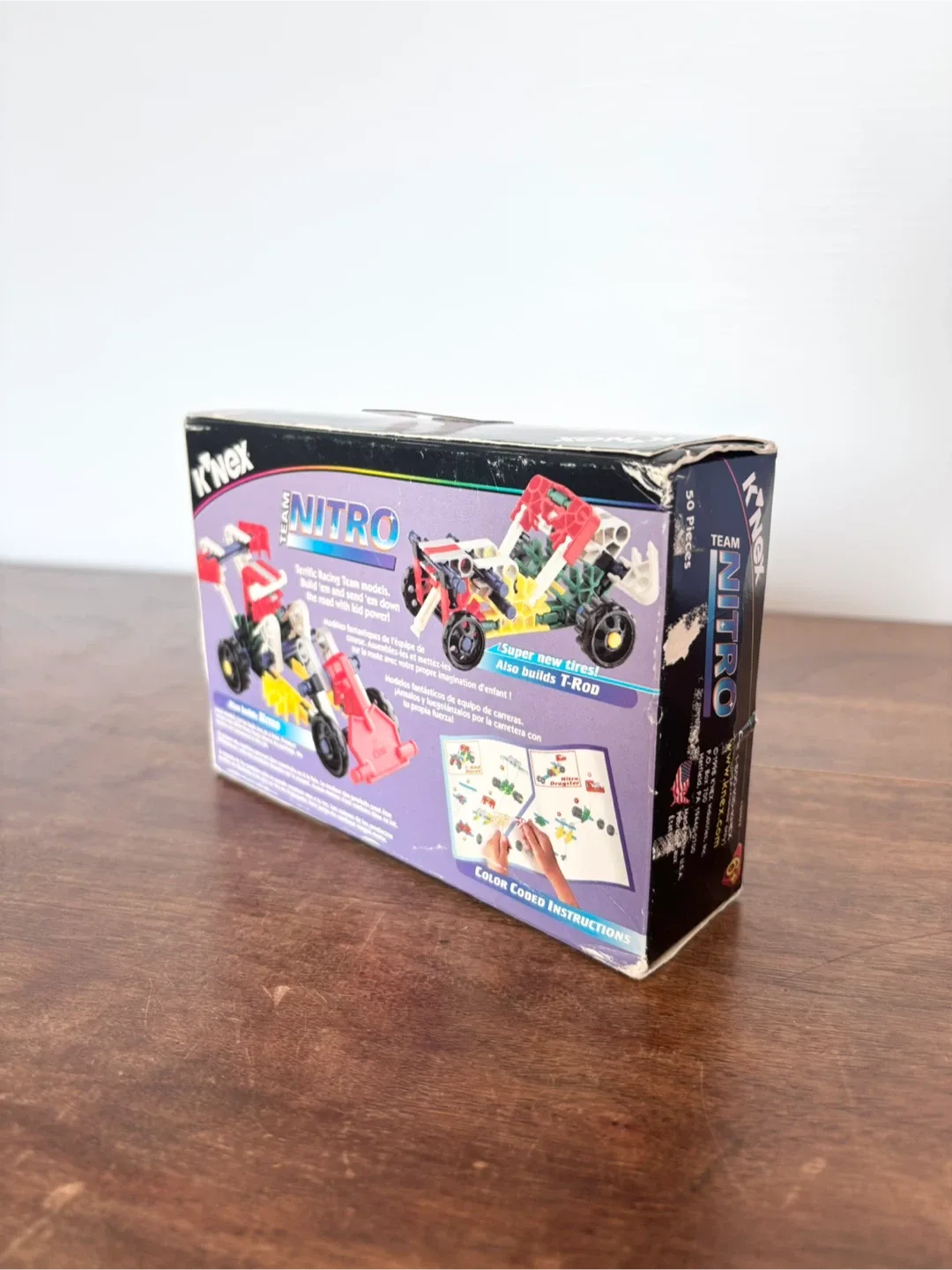 Vintage brand new unopened knex team nitro build set image indicator(2)