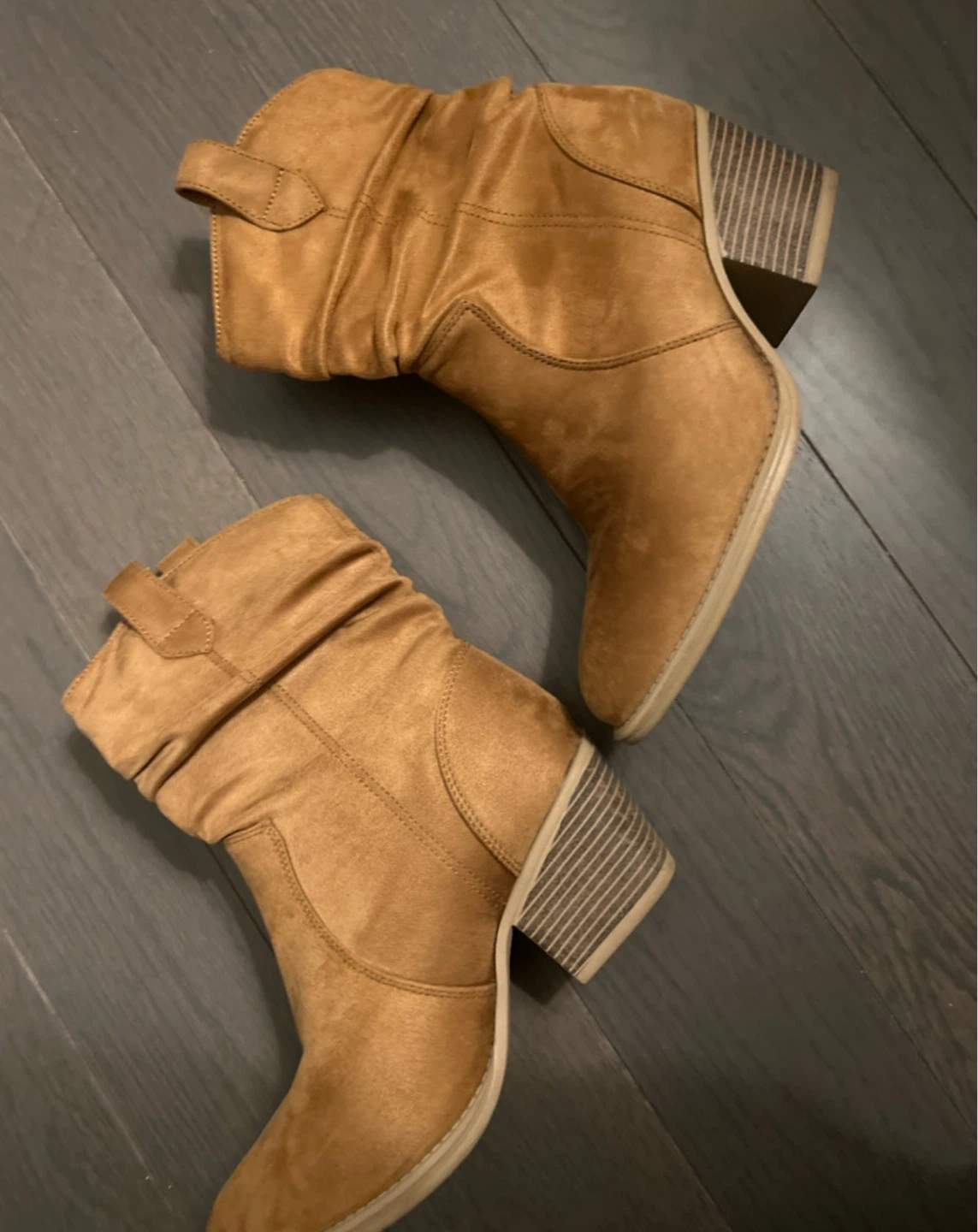 Brown Ankle Cowboy Boots