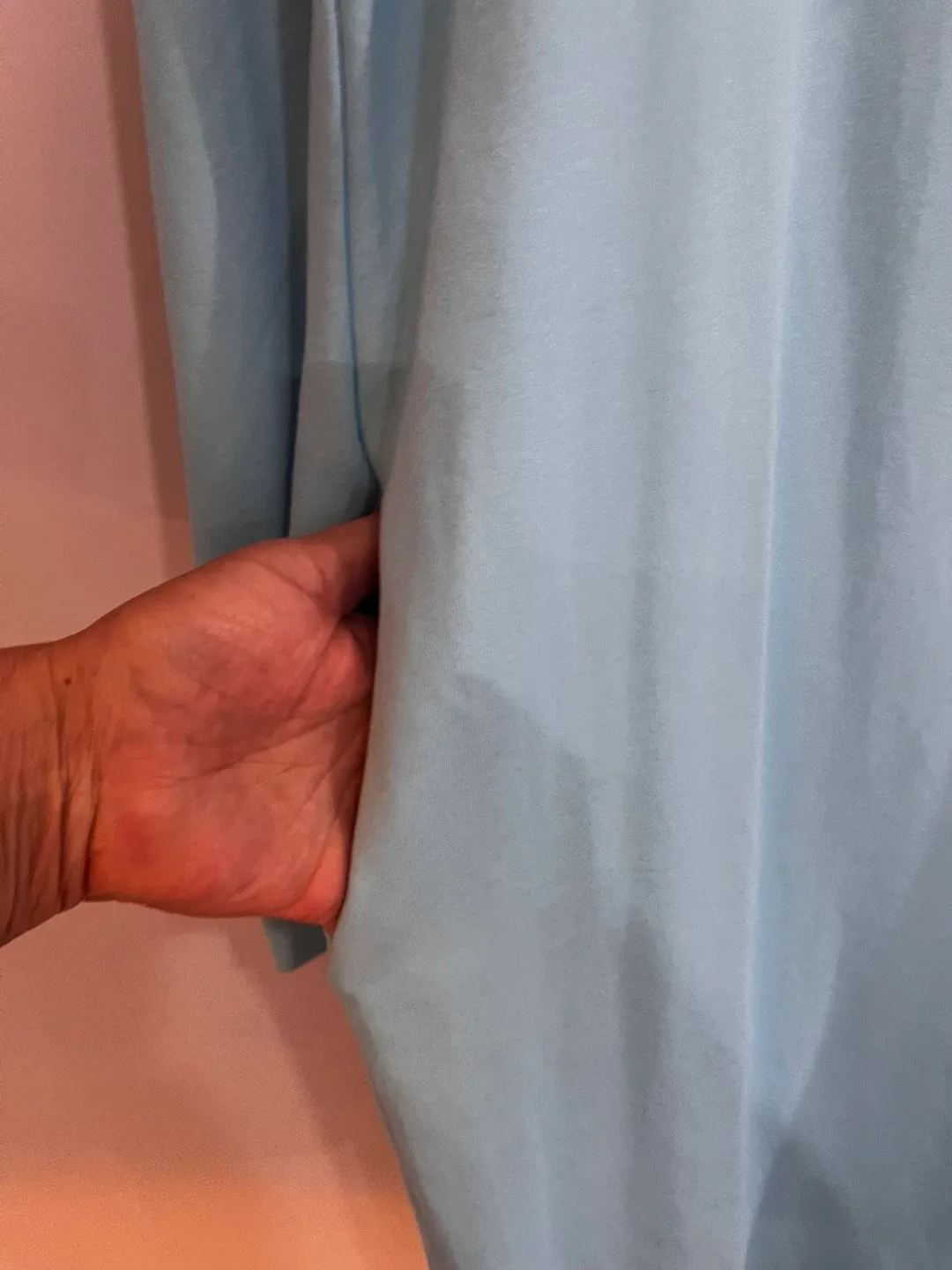 Hoodie Dress - Light Blue image indicator(5)