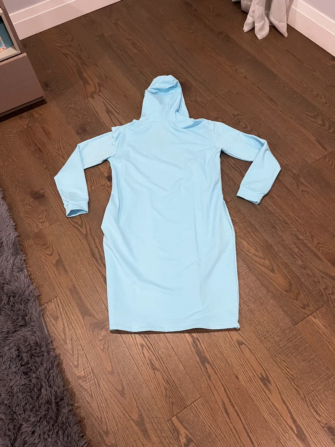 Hoodie Dress - Light Blue image indicator(4)