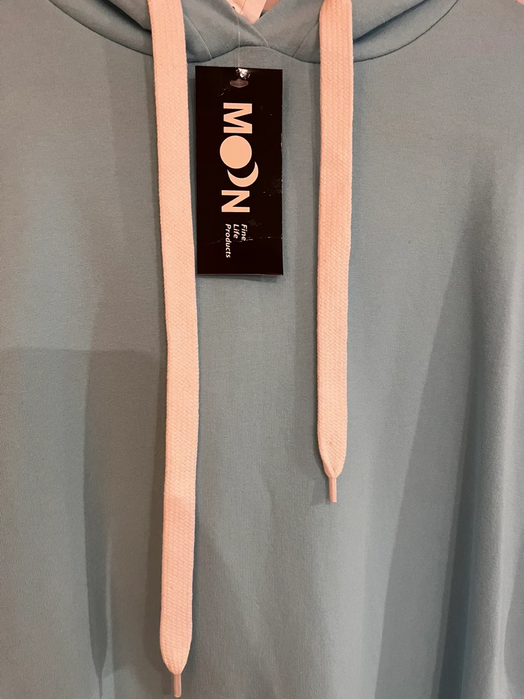 Hoodie Dress - Light Blue image indicator(8)