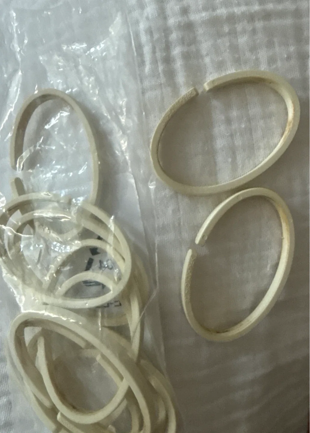 Curtain Rings - White thumbnail