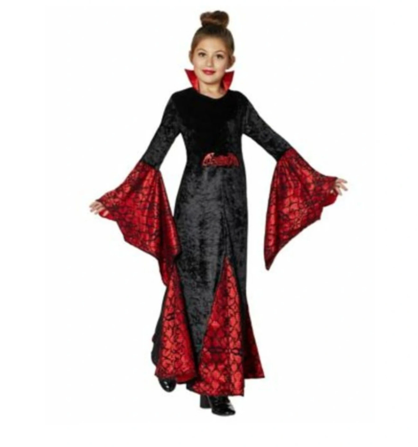 Kids Gothic Vampira Costume - Size Small