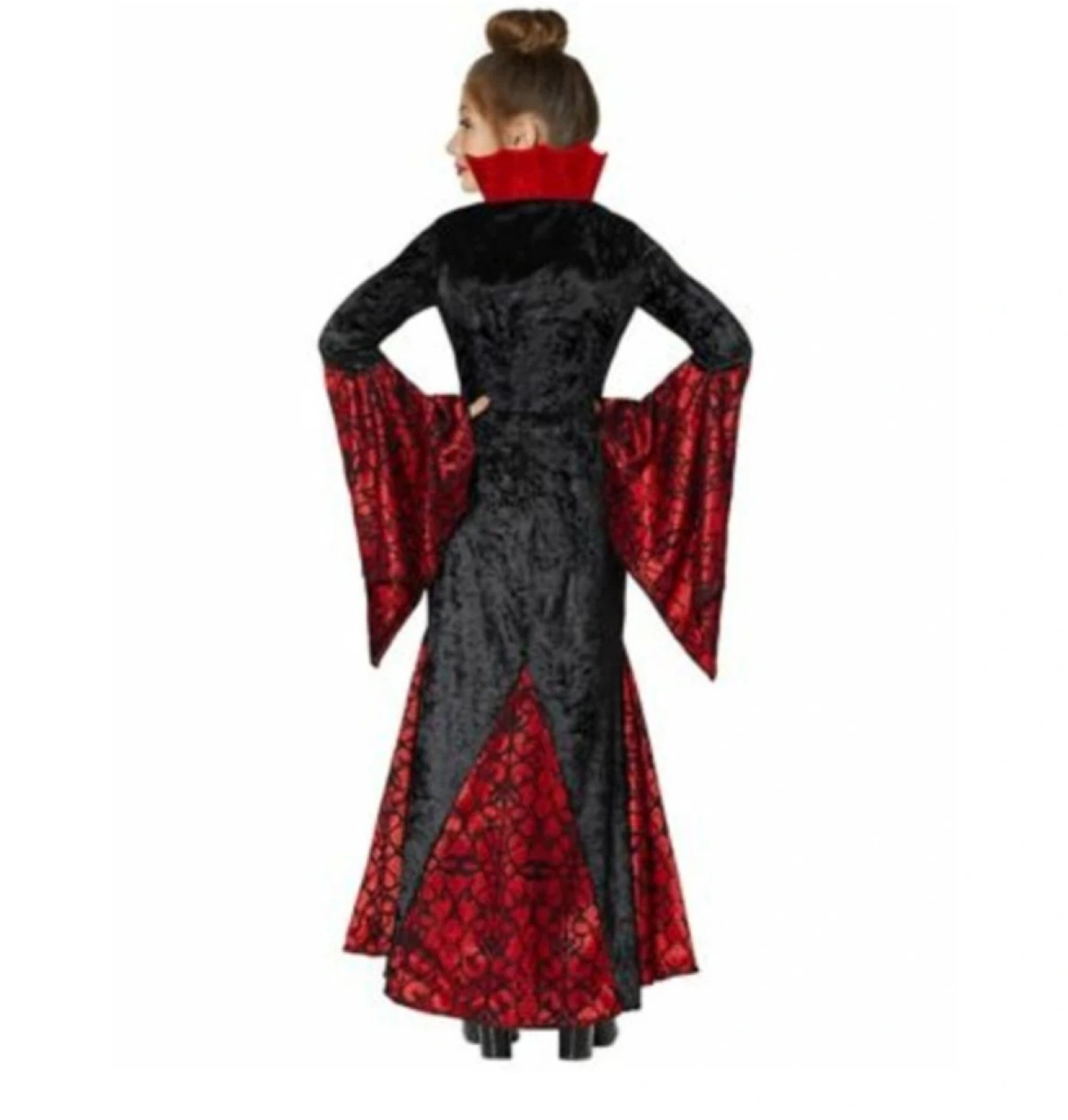 Kids Gothic Vampira Costume - Size Small - photo 2