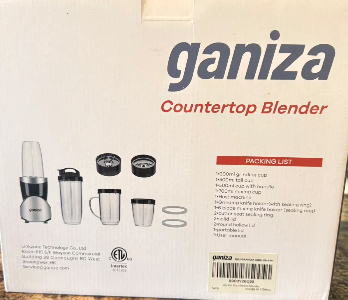 New Ganiza Countertop Blender image indicator(3)
