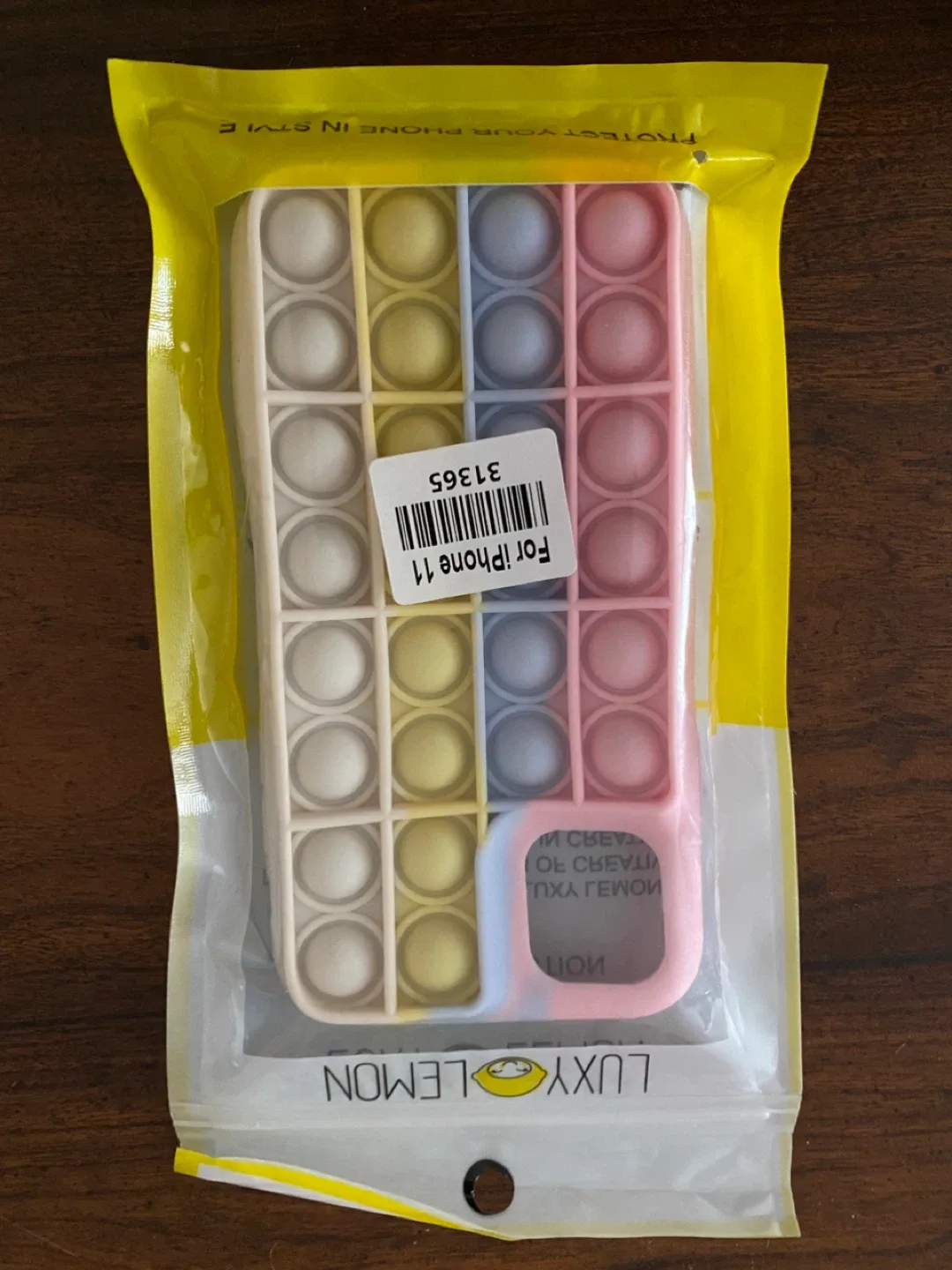 New Luxy Lemon iPhone 11 Pop it Case image indicator(2)