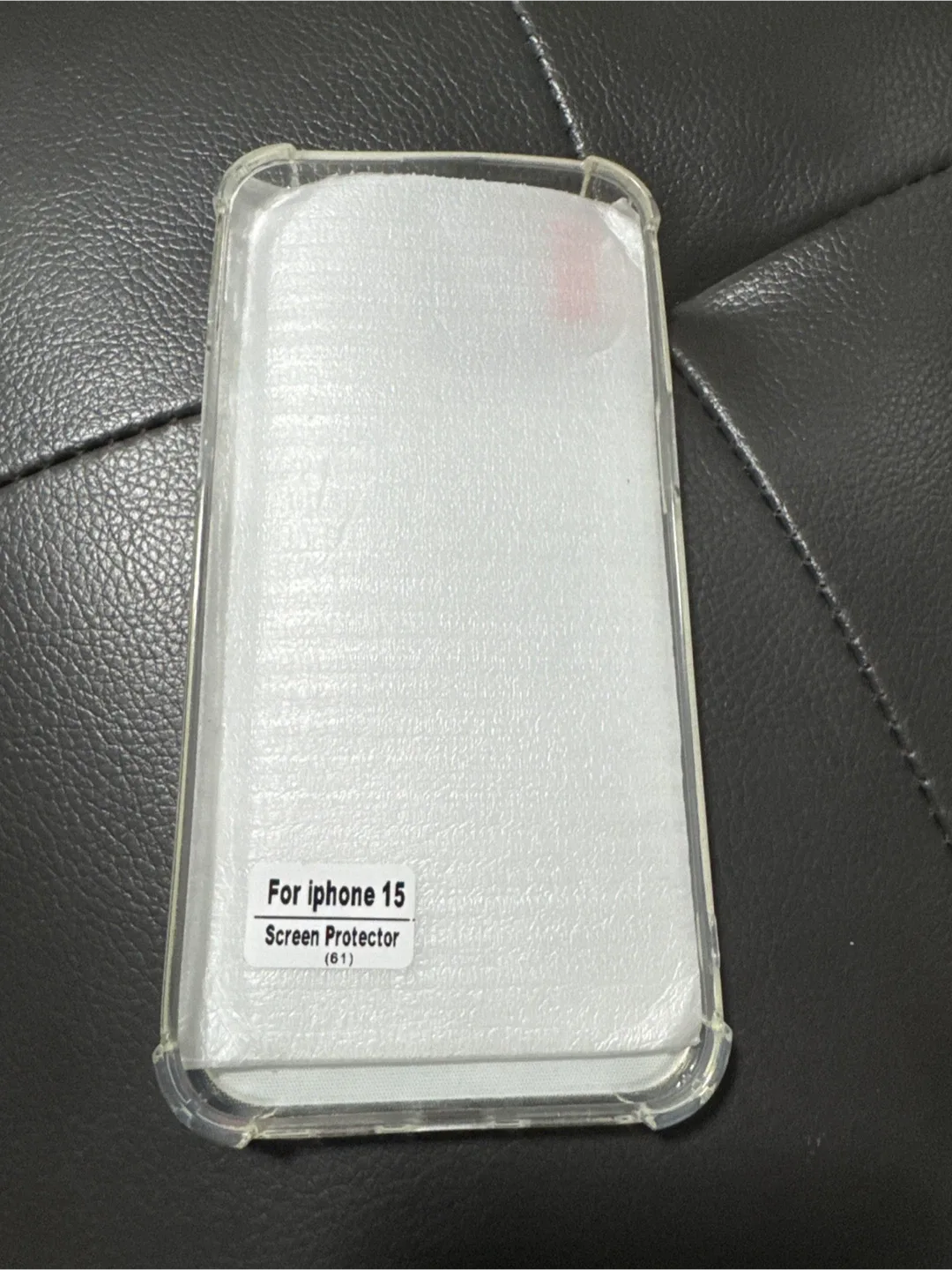 iPhone 15 Screen Protector Case