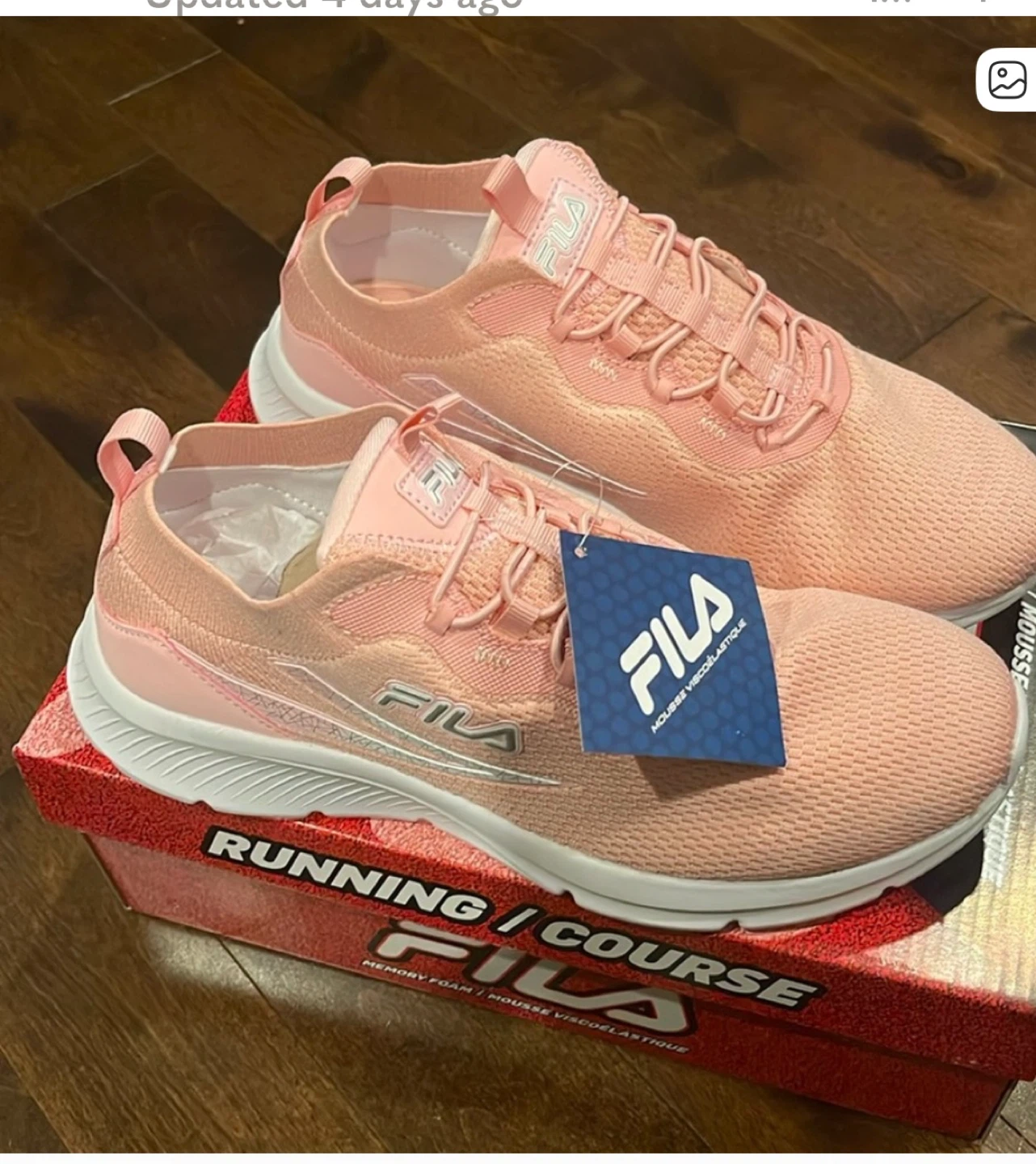 FILA Running/Course Memory Foam Shoes - NEW