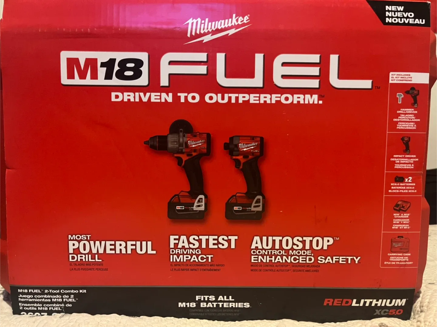 Milwaukee M18 FUEL 2-Tool Combo Kit - NEW image indicator(2)