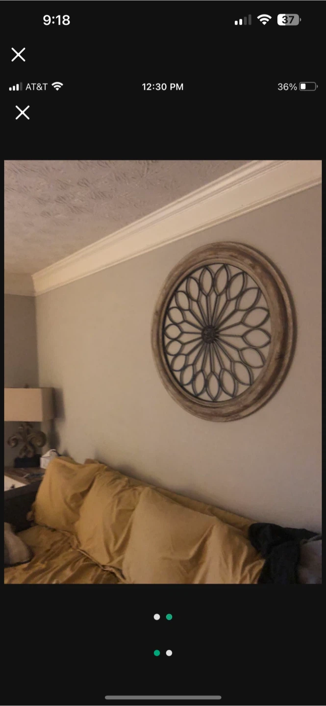 Rustic style - Round Decorative Wall Art - photo 2