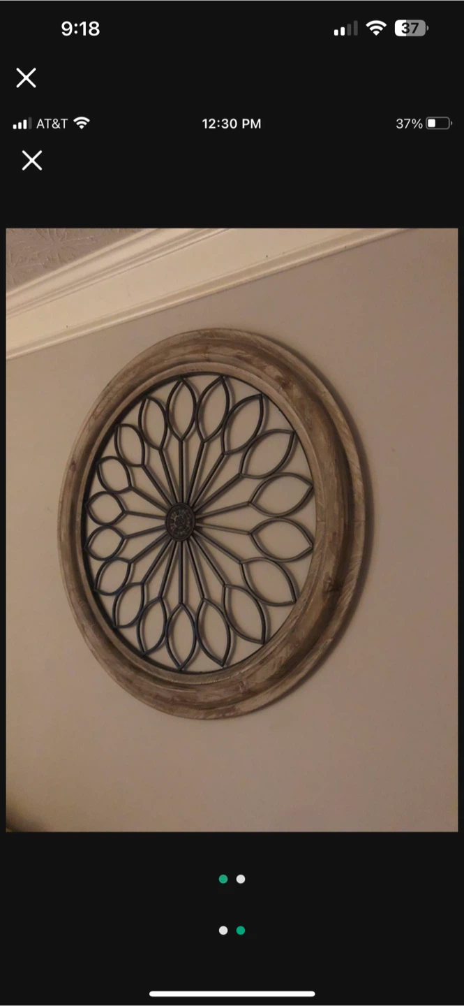 Rustic style - Round Decorative Wall Art