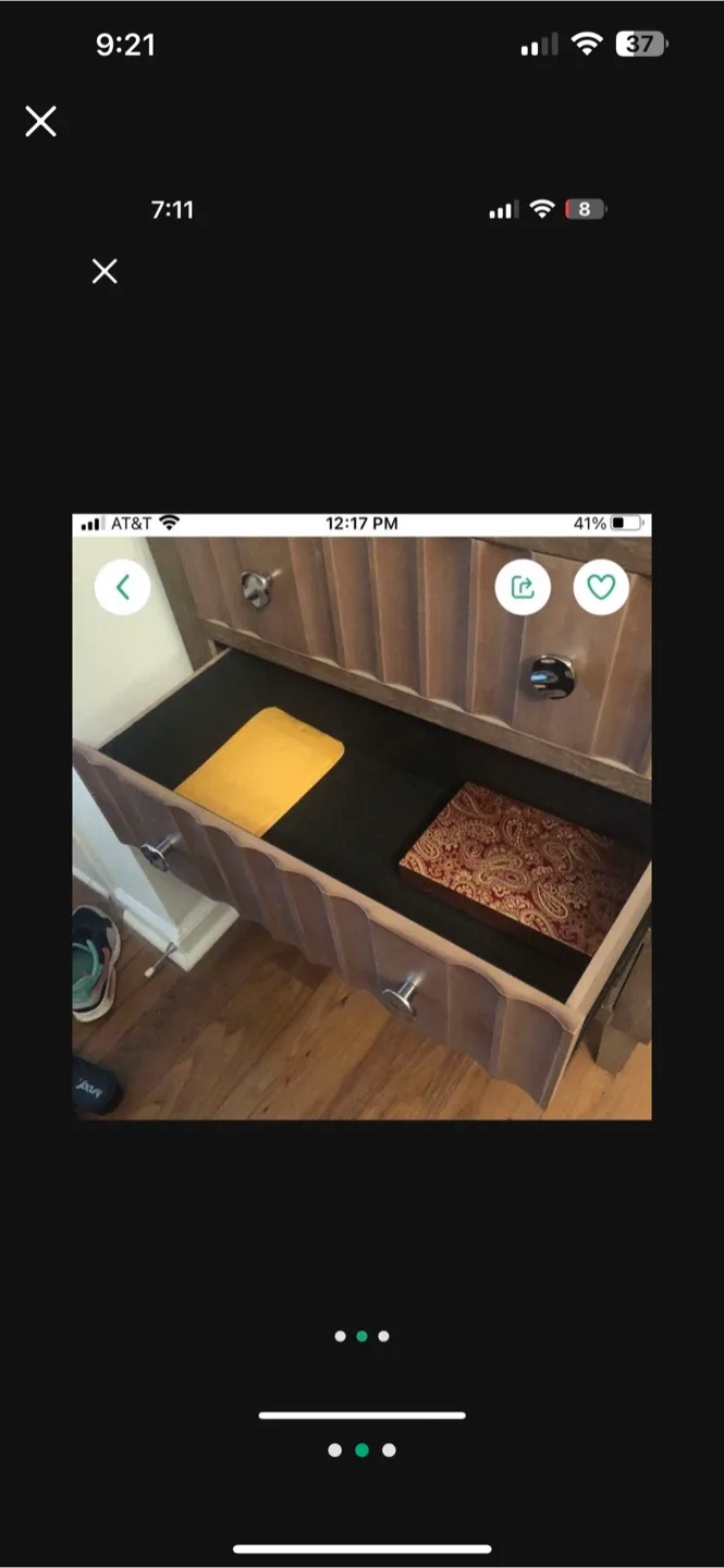 Wooden 3-Drawer Dresser image indicator(2)