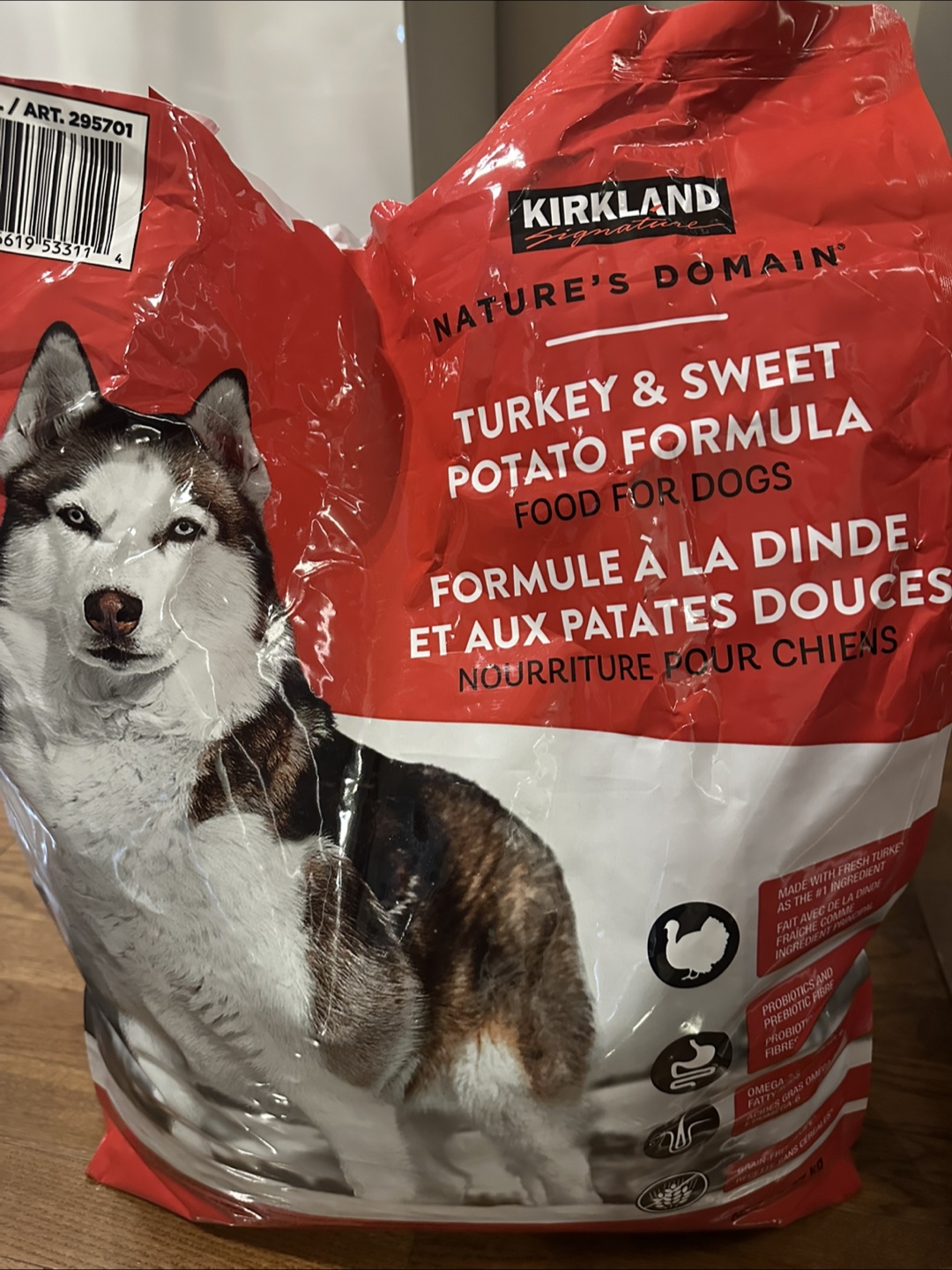 Kirkland Nature's Domain Turkey & Sweet Potato Dog Food