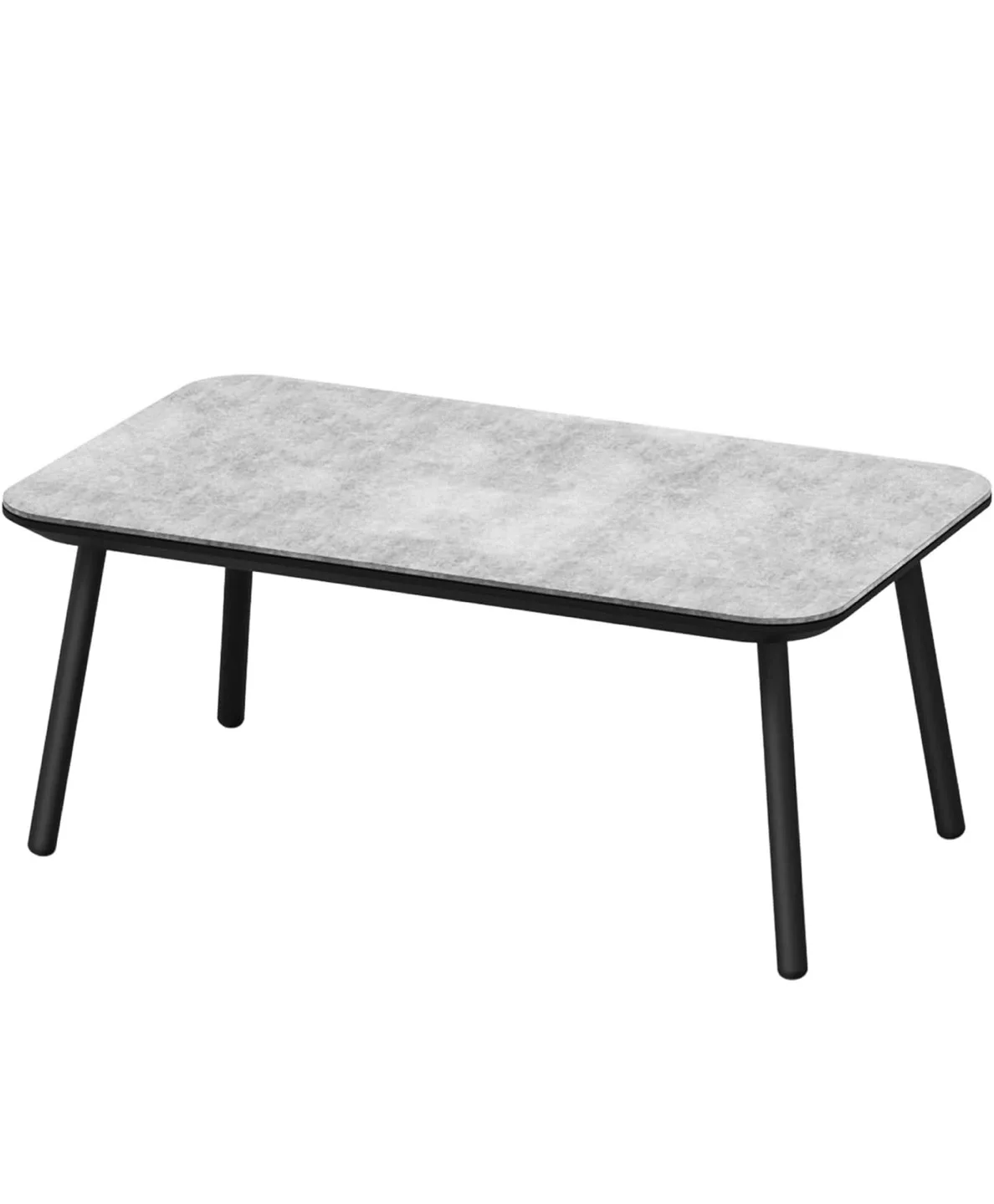 C-Hopetree Small Rectangle Metal Patio Coffee Table image indicator(7)