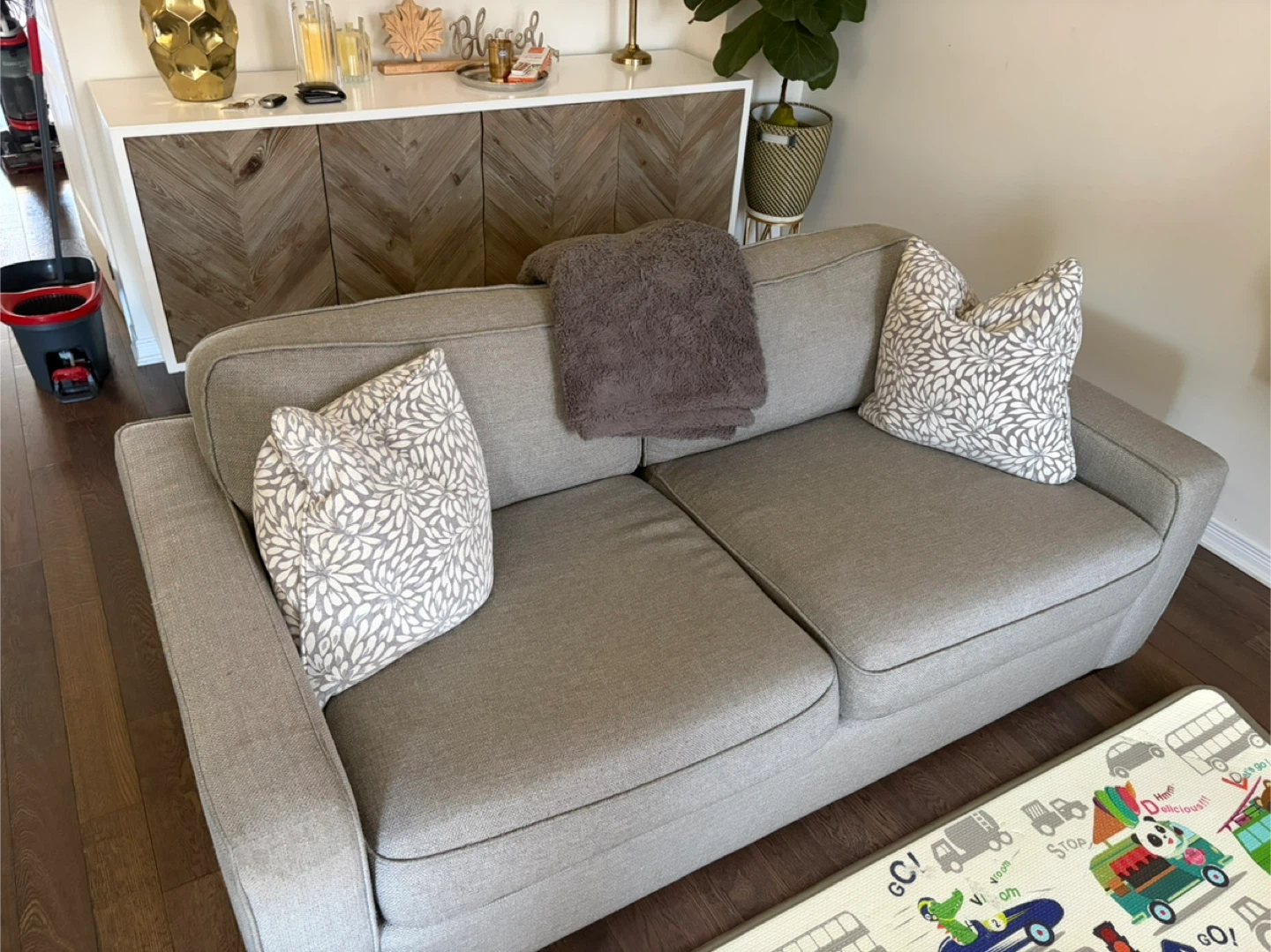 Grey Sofa