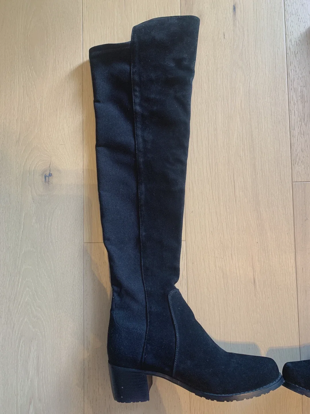 Black Over-the-Knee Boots Size 37 image indicator(2)
