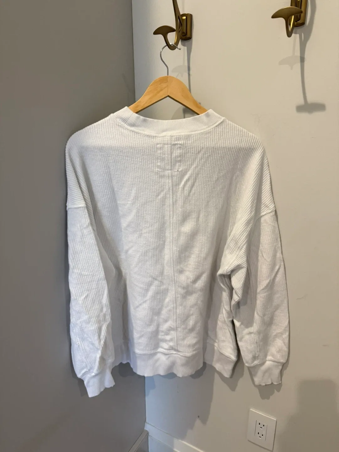 Aerie - XS ribbed waffle oversized tops $25 esch image indicator(4)