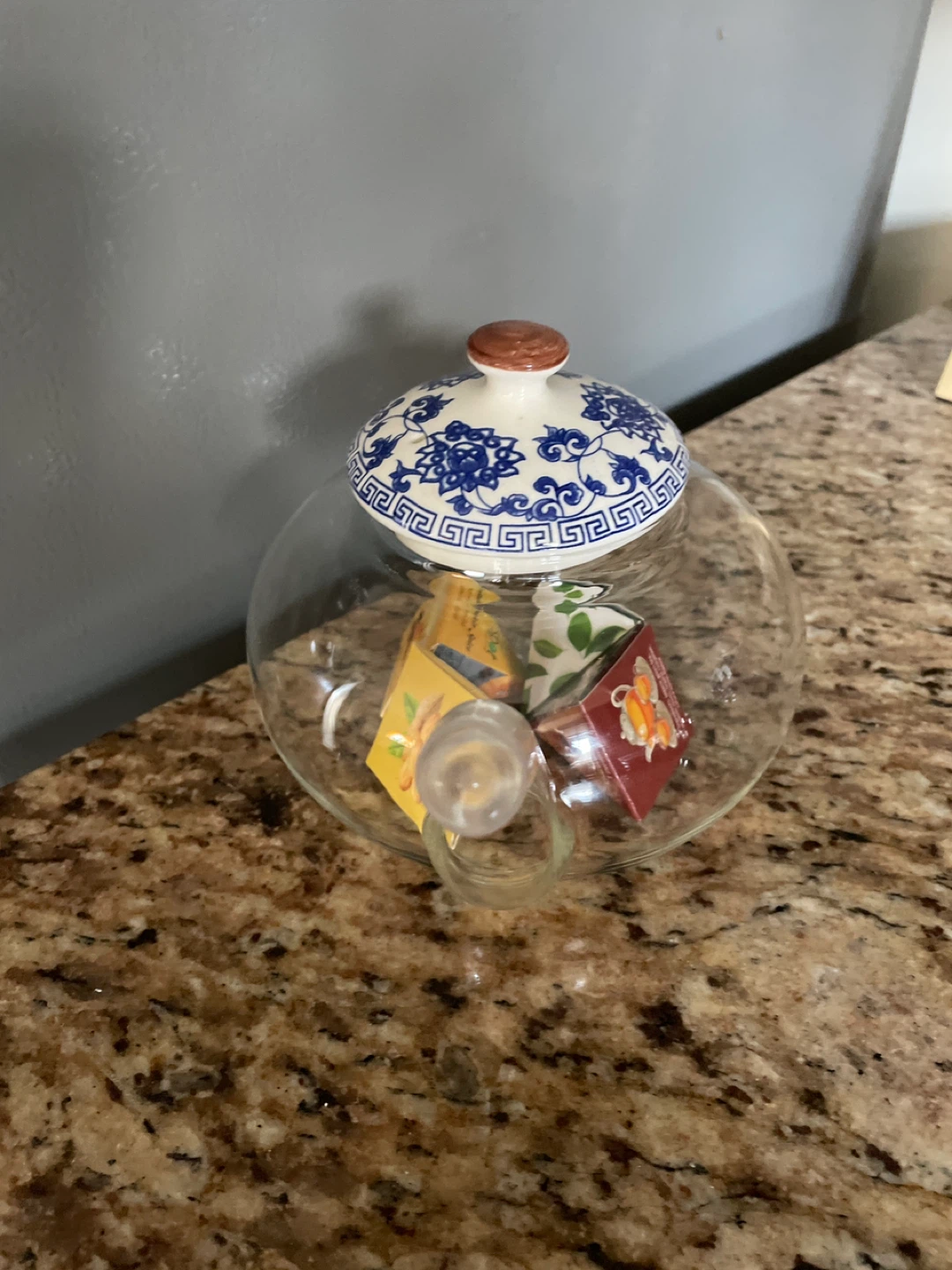 Glass Teapot with Spot Teas brand new - photo 3