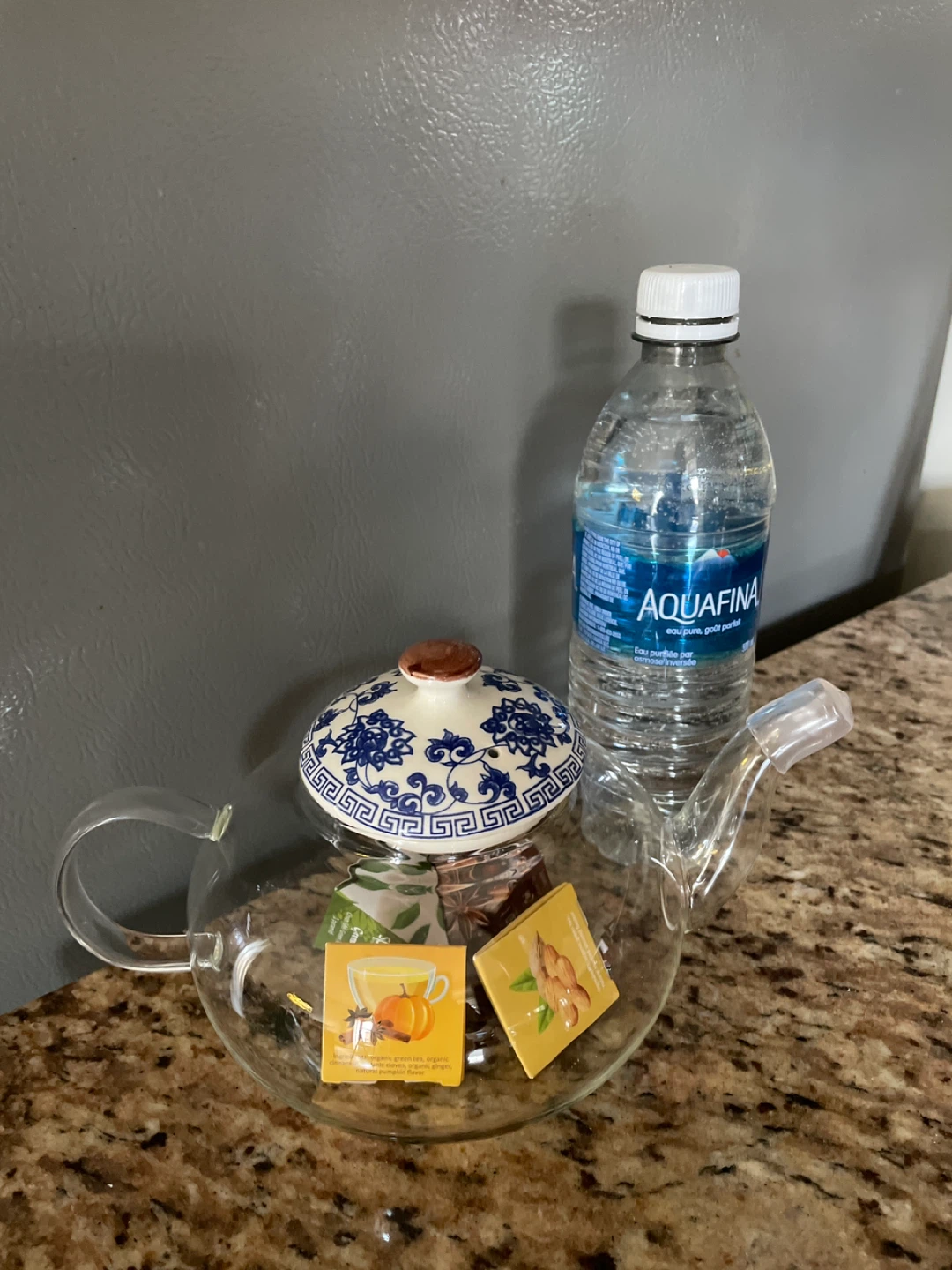 Glass Teapot with Spot Teas brand new - photo 4