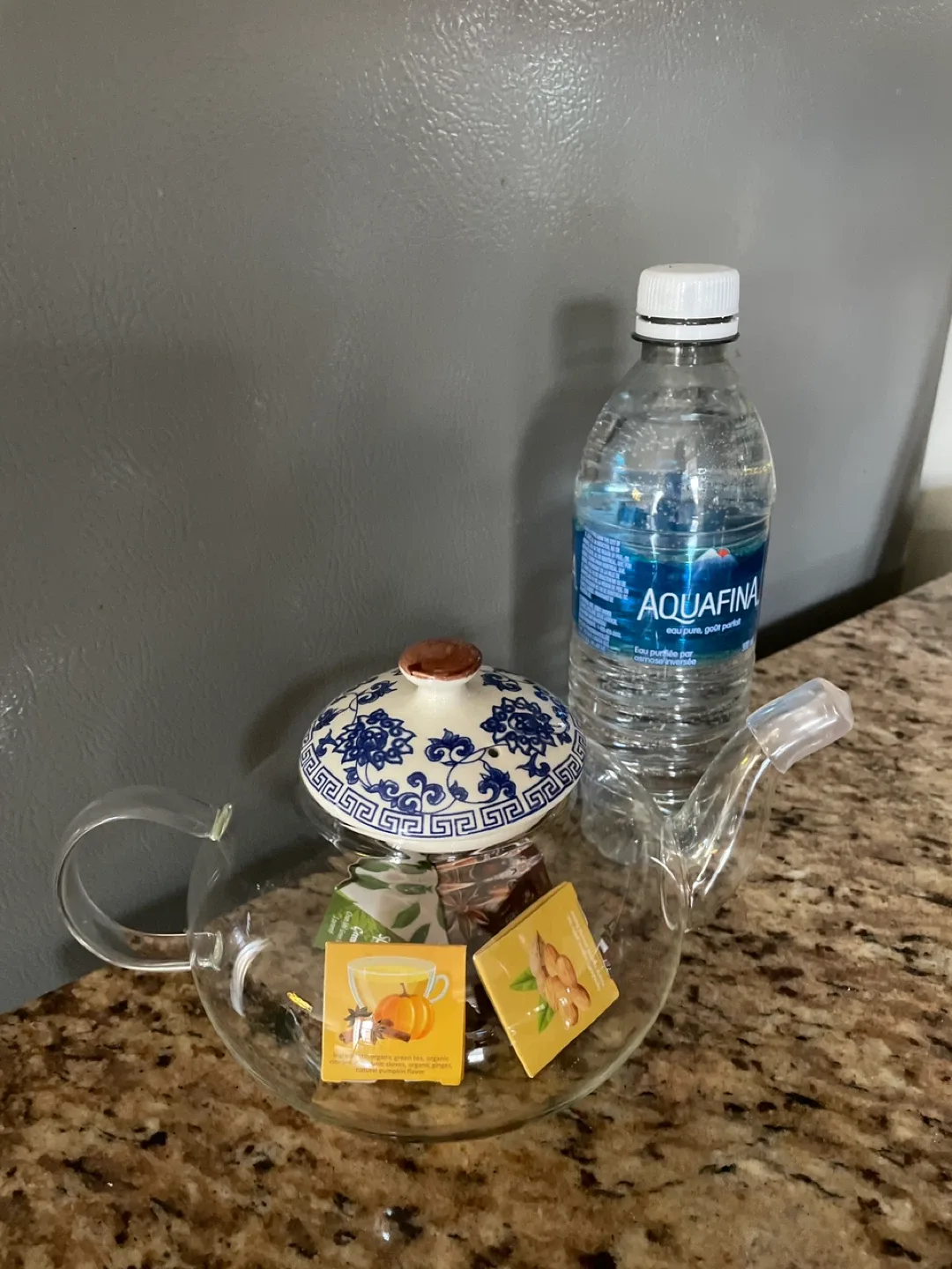 Glass Teapot with Spot Teas brand new image indicator(4)