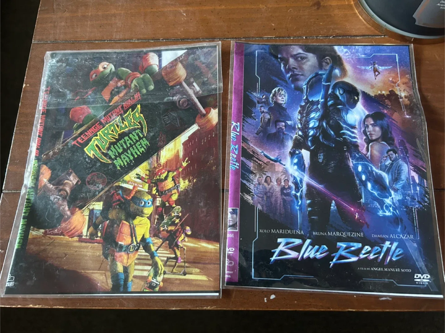 Teenage Mutant Ninja Turtles & Blue Beetle DVDs thumbnail