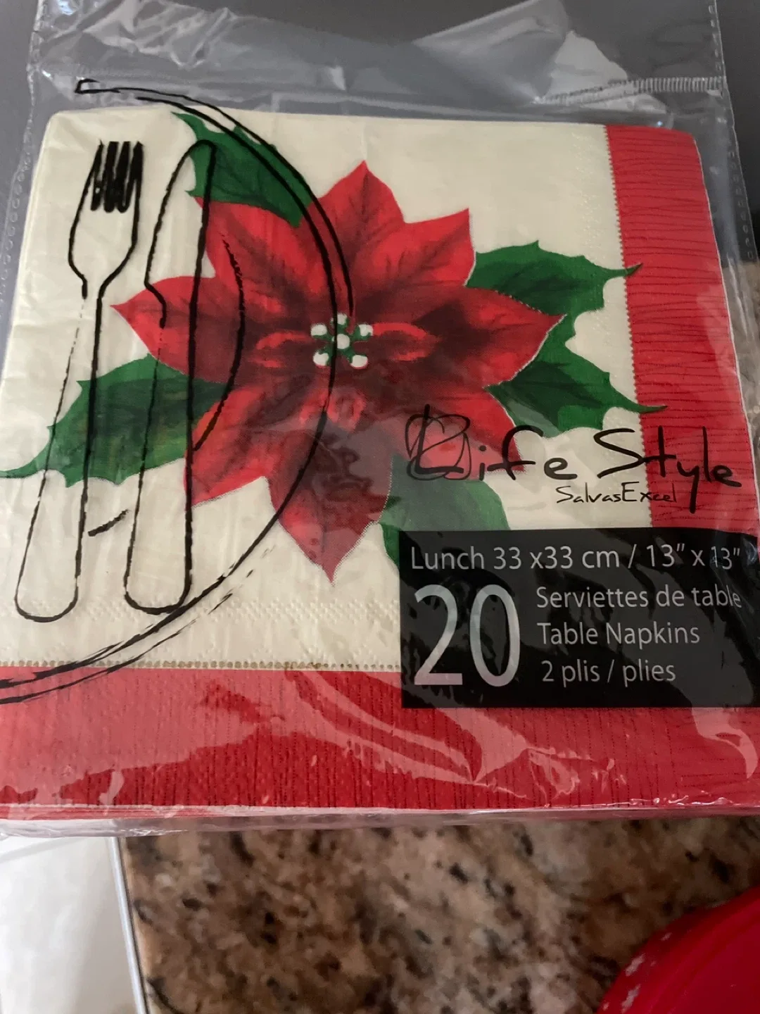 Christmas tins and napkins brand new image indicator(5)