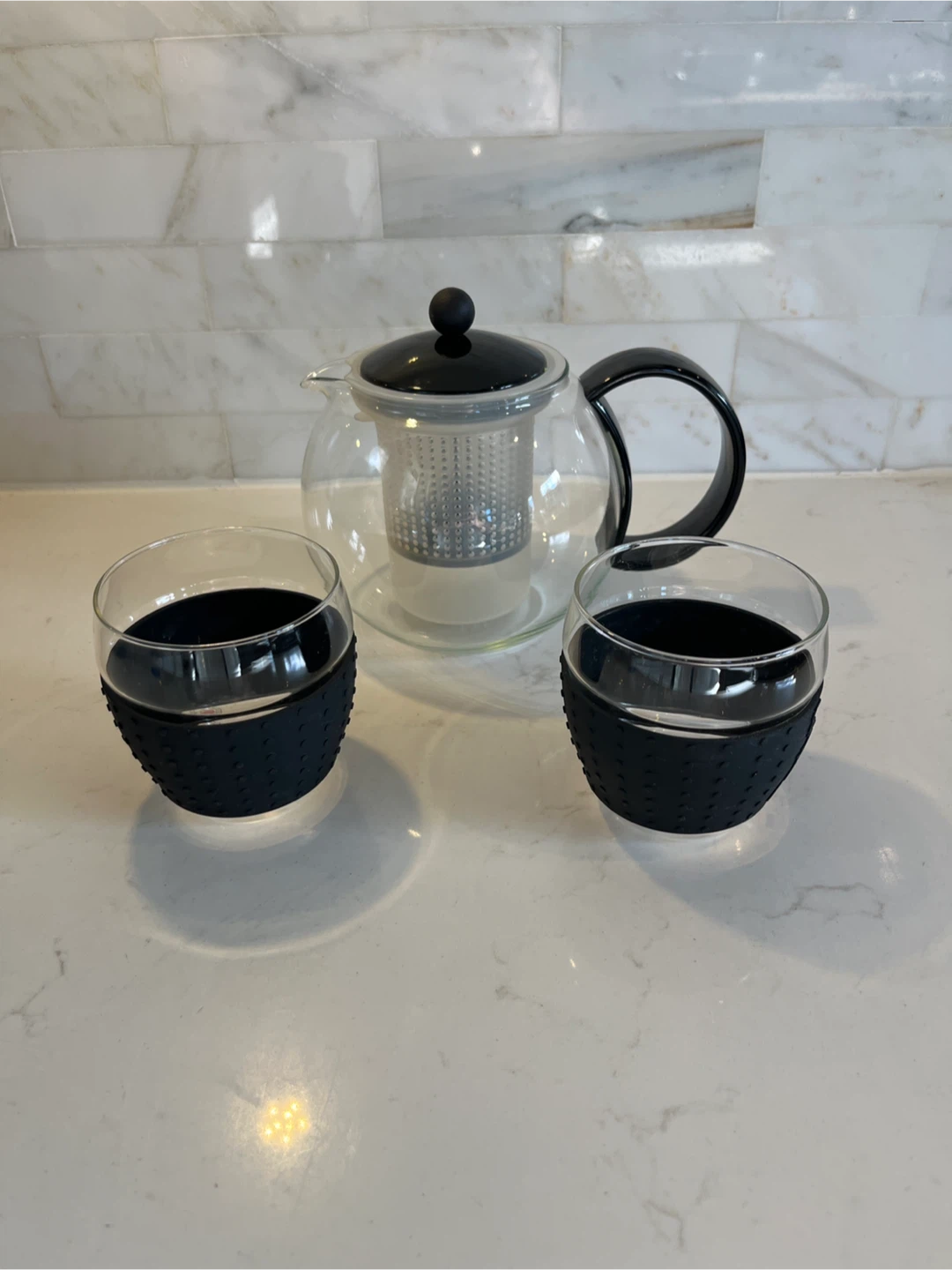 Bodum - Glass Tea Pot with 2 Glasses