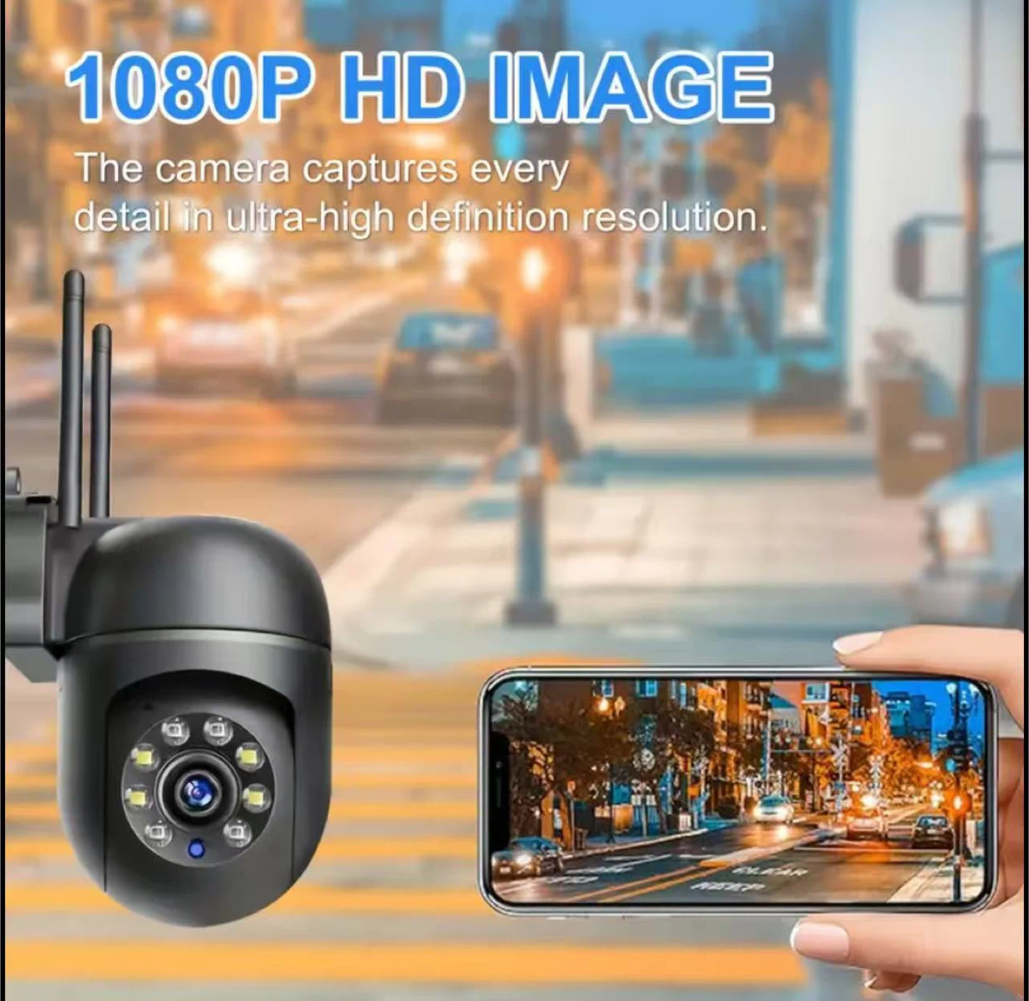 Wireless Security Camera Outdoor Indoor