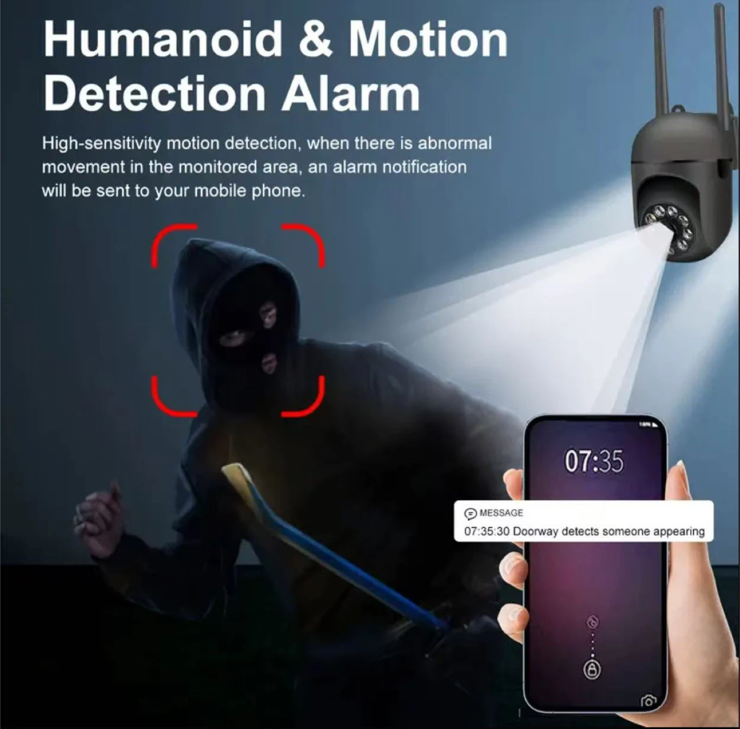 Wireless Security Camera Outdoor Indoor - photo 4