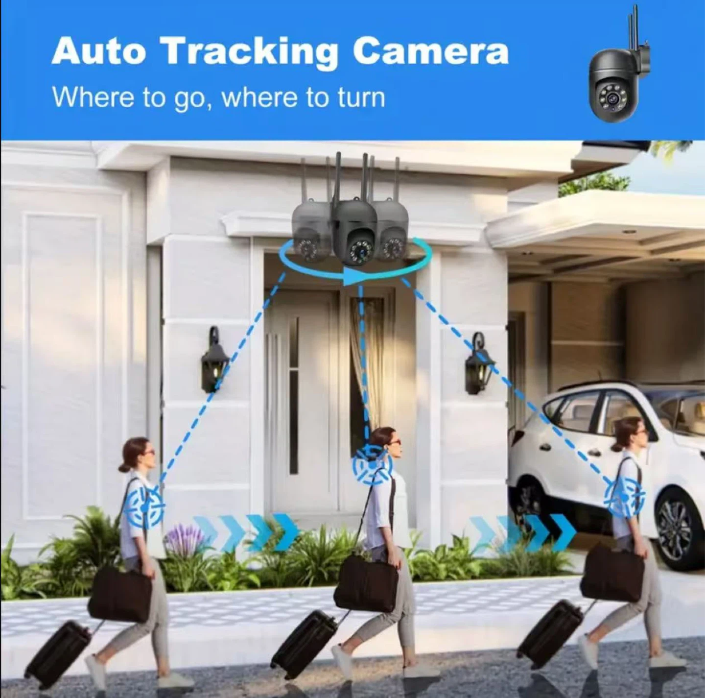Wireless Security Camera Outdoor Indoor - photo 3