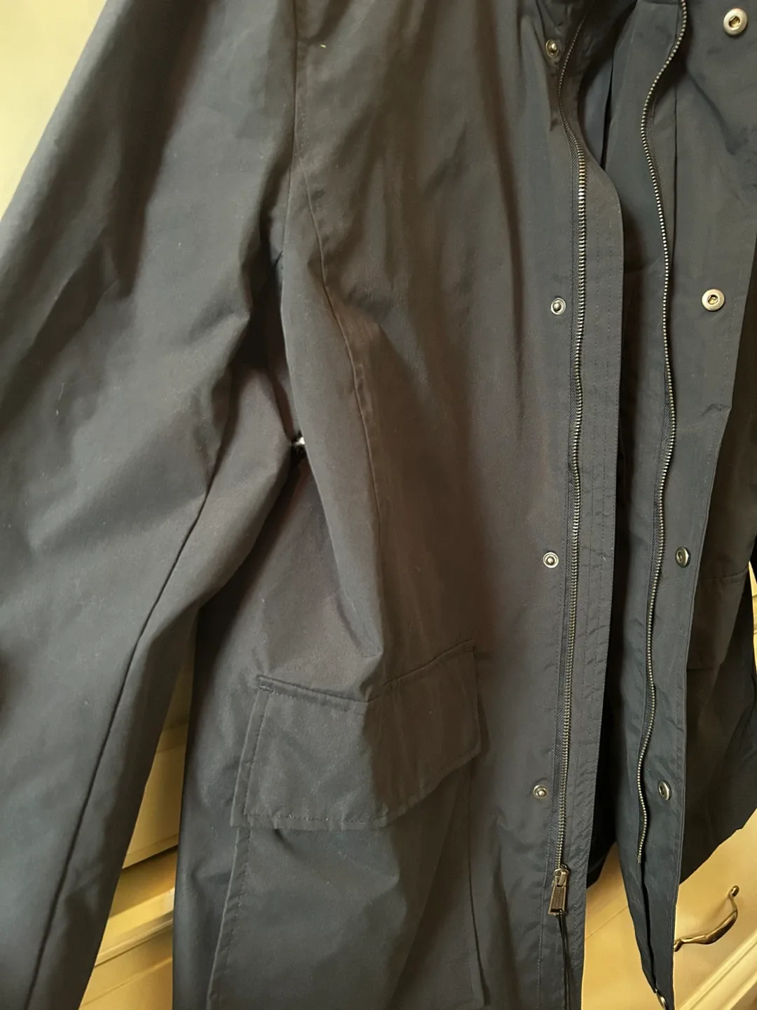 NWT Cole Haan Utility Field Jacket Mens Navy Blue XL New image indicator(2)