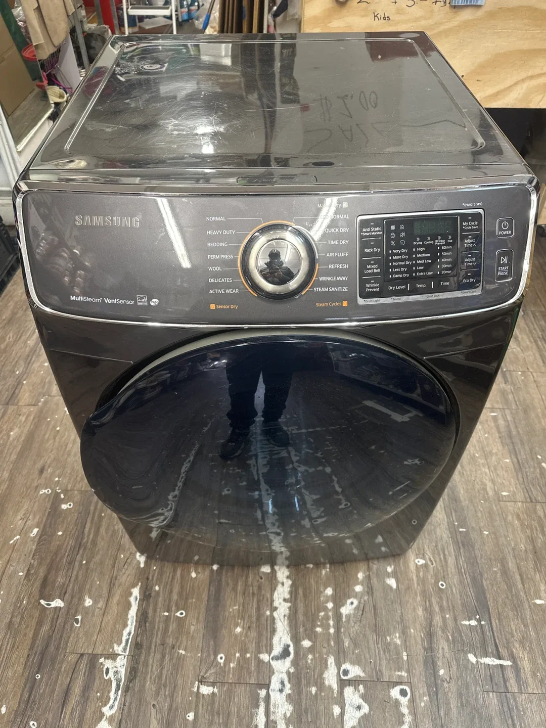 Samsung Dryer - MultiSteam VentSensor image indicator(3)