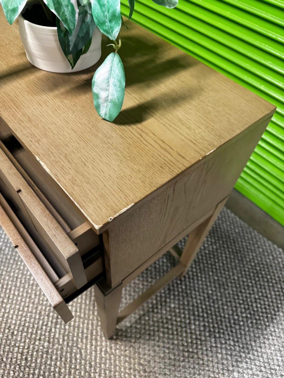 Wooden Dresser Table with Drawers - photo 5