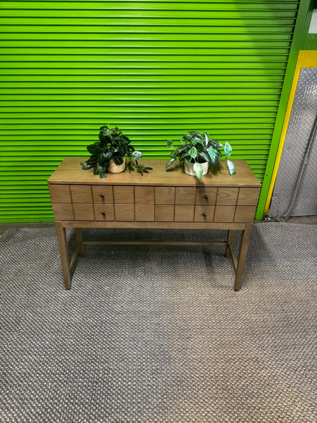 Wooden Dresser Table with Drawers - photo 4