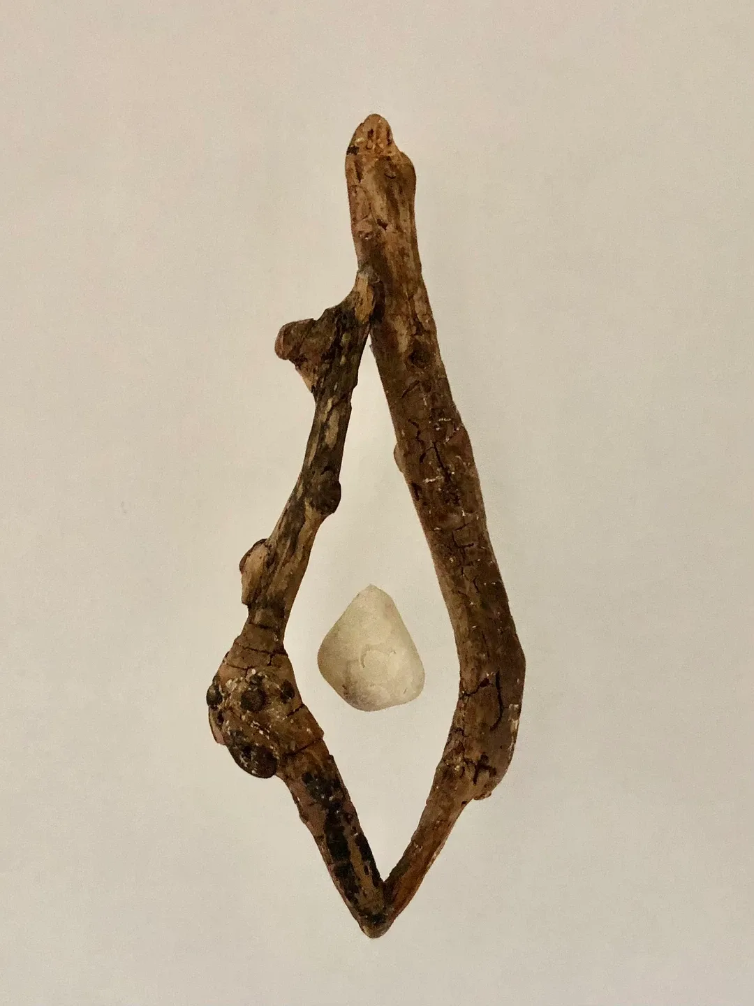 Art created by hand with driftwood and stone image indicator(7)