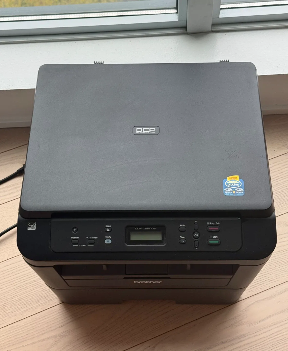 Brother DCP-L2520DW Wireless Black Printer