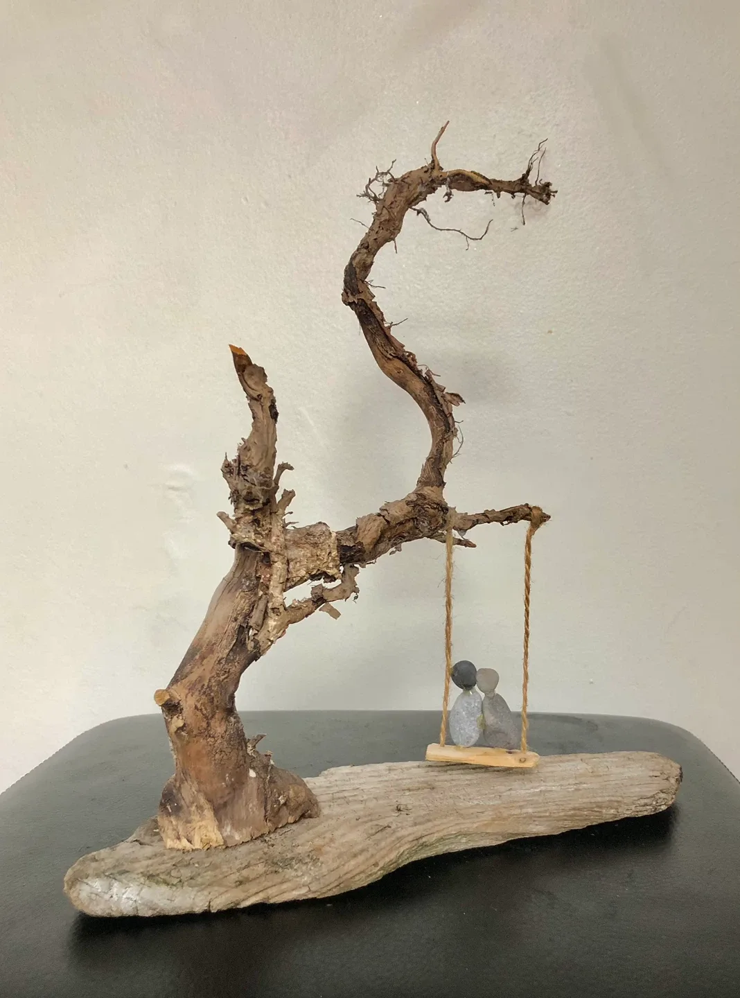 Handmade Driftwood & Stone Art image indicator(3)