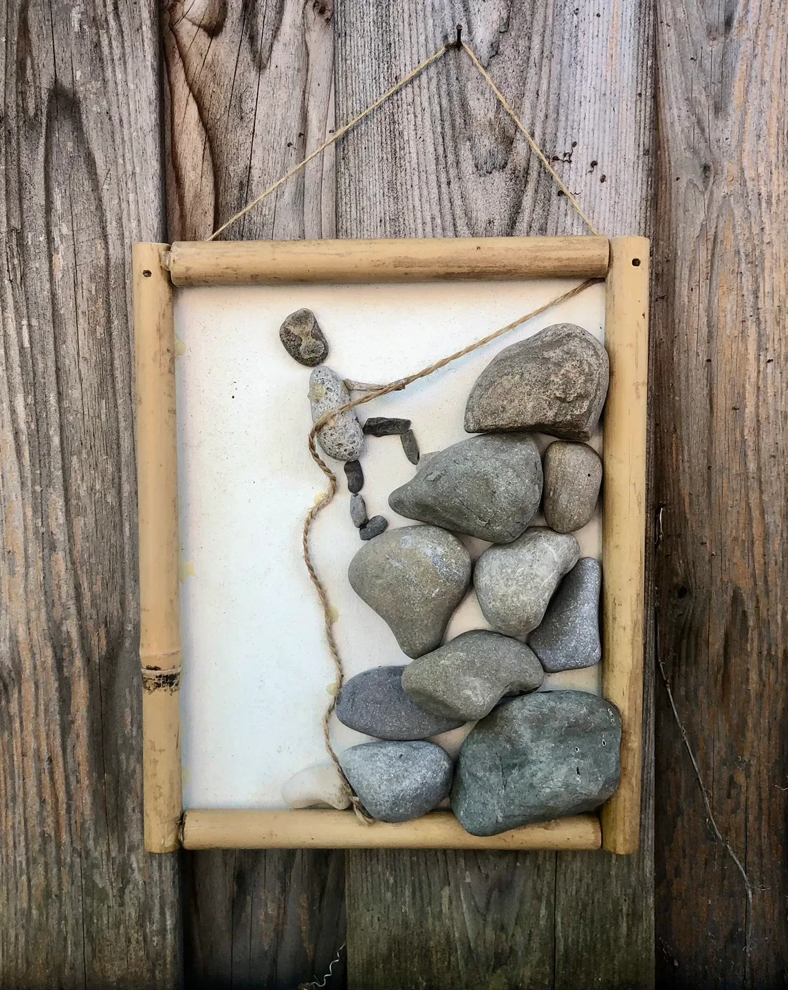 Handmade Driftwood & Stone Art image indicator(10)