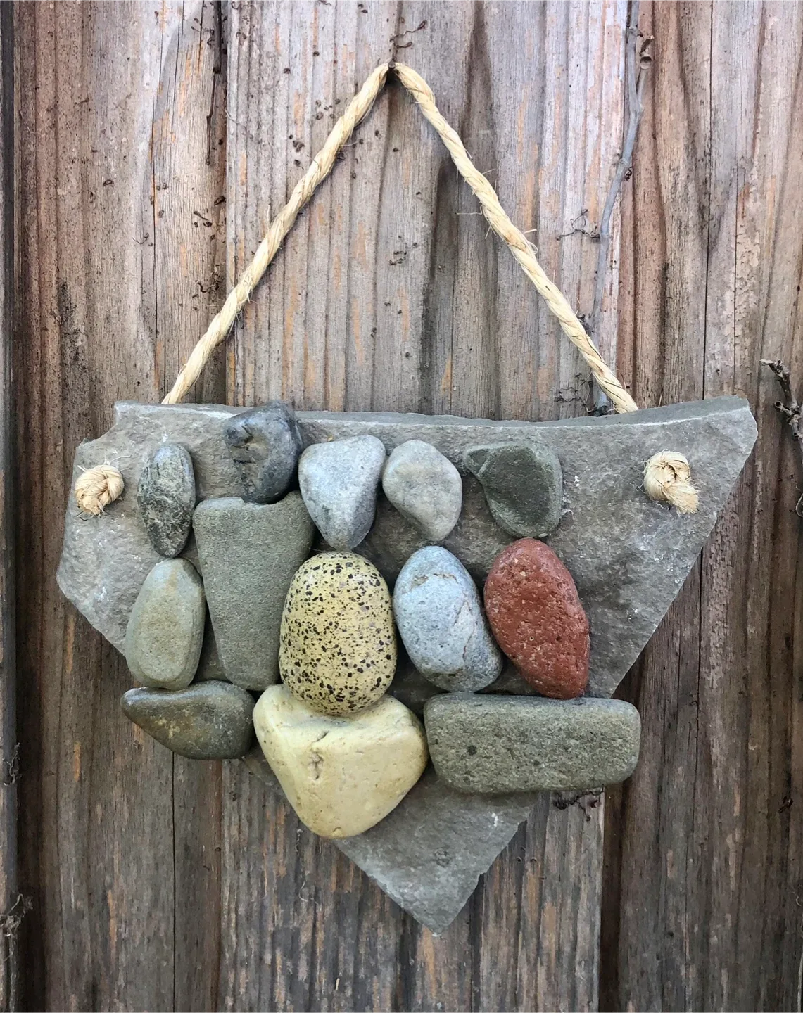 Handmade Driftwood & Stone Art image indicator(9)